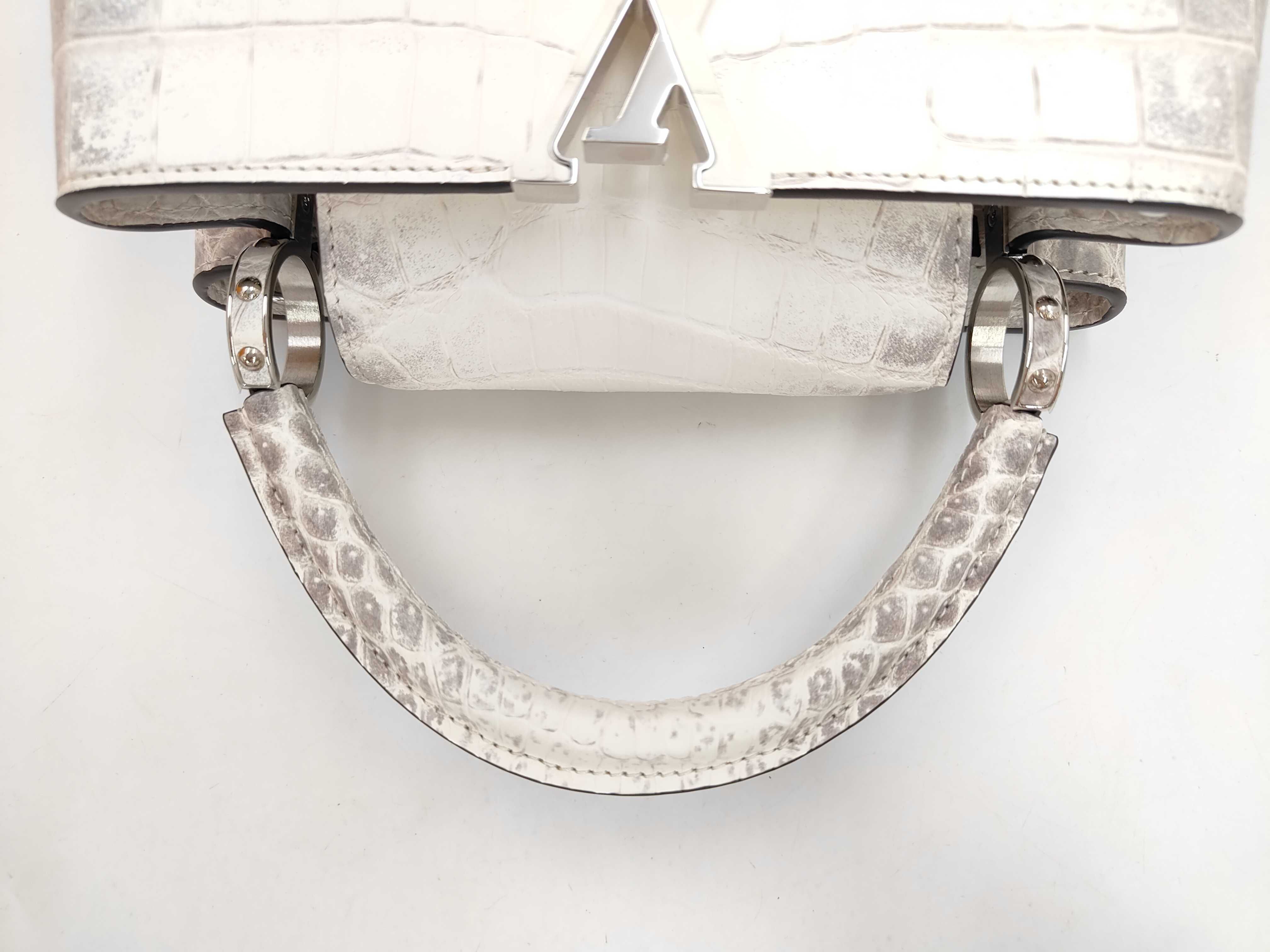 Capucines MINI Sahara Matte Handbag (Perfect Condition) — view 5