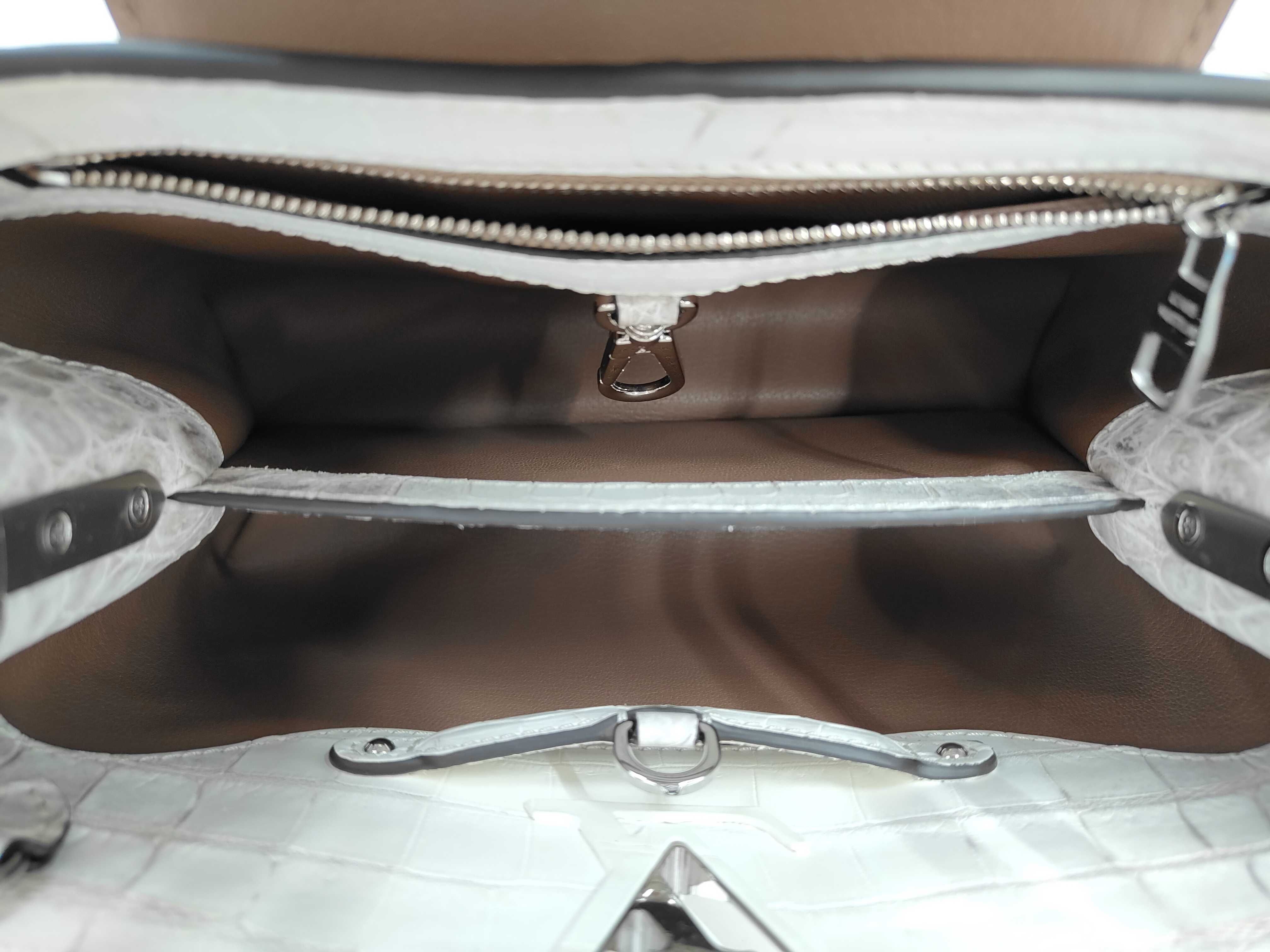 Capucines MINI Sahara Matte Handbag (Perfect Condition) — view 8