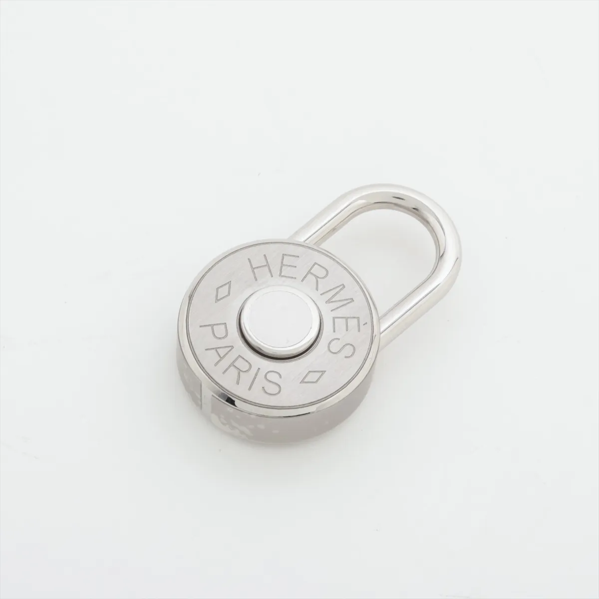 Crude Cell Charm SS Silver Thread Dull — view 2