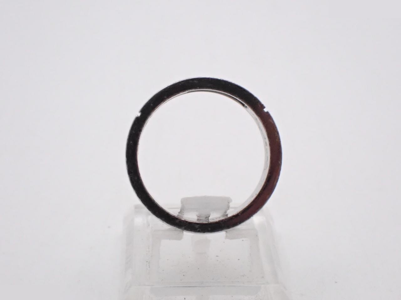 ring, 925 sterling silver, 8.4g, branded G, stamped 19, actual size #18 — view 3