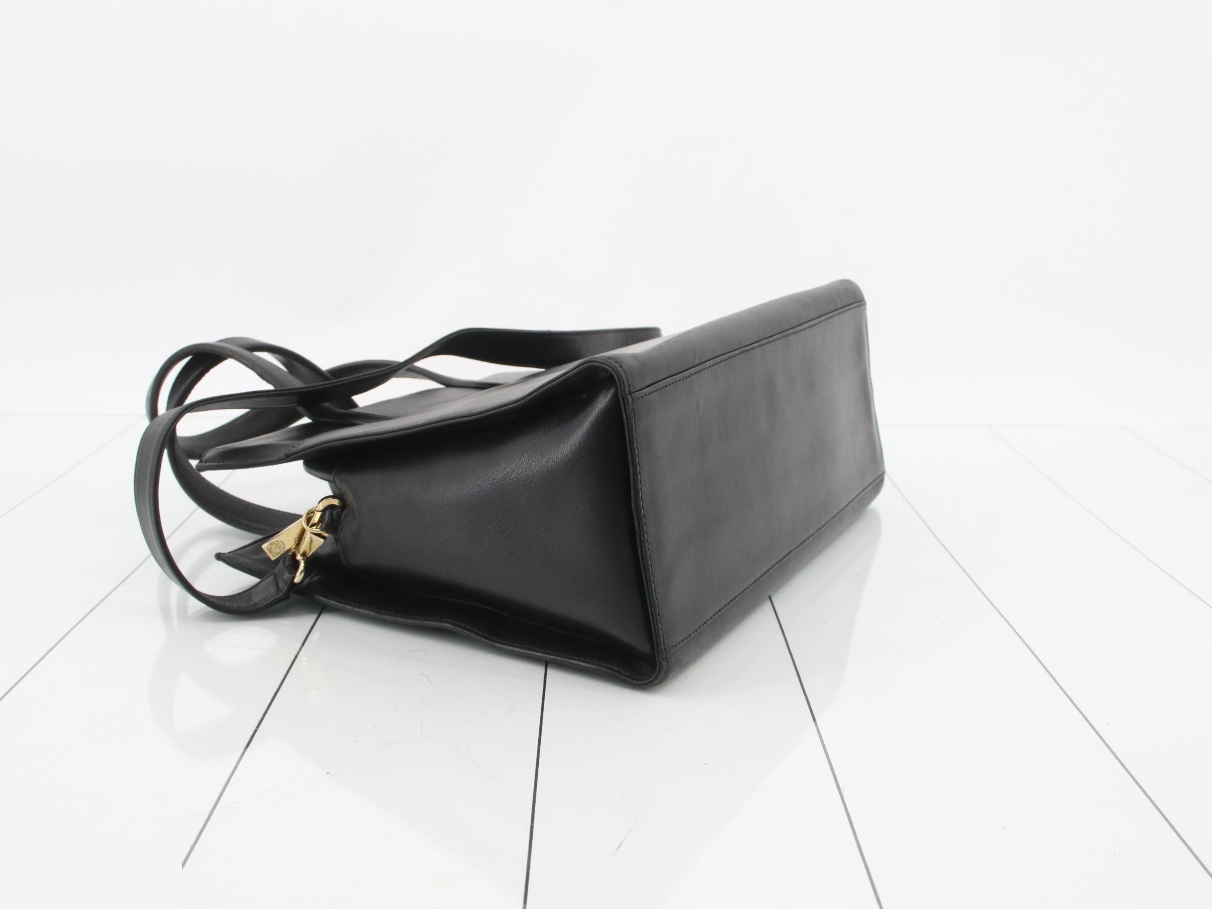 Anagram Leather Handbag — view 5