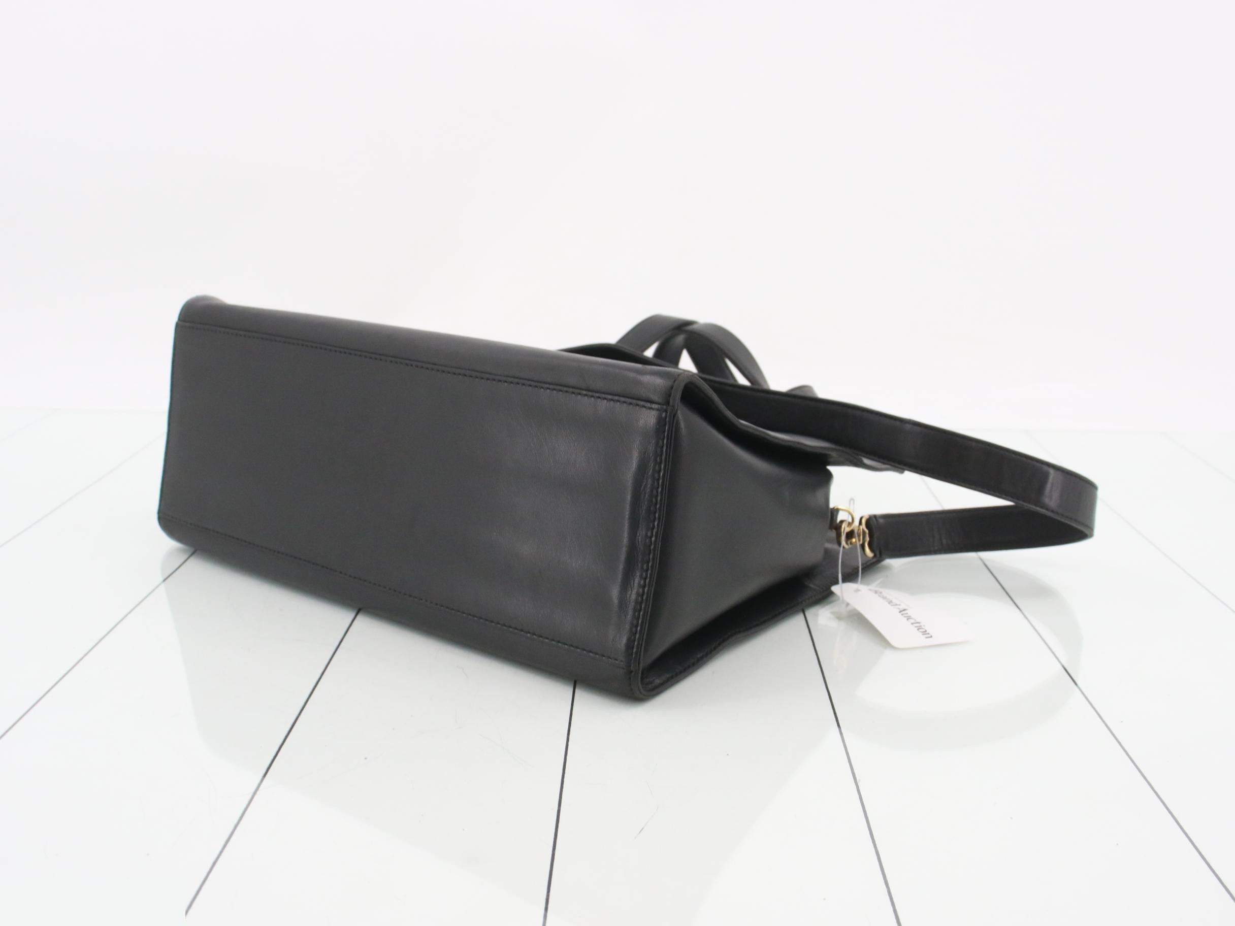 Anagram Leather Handbag — view 6