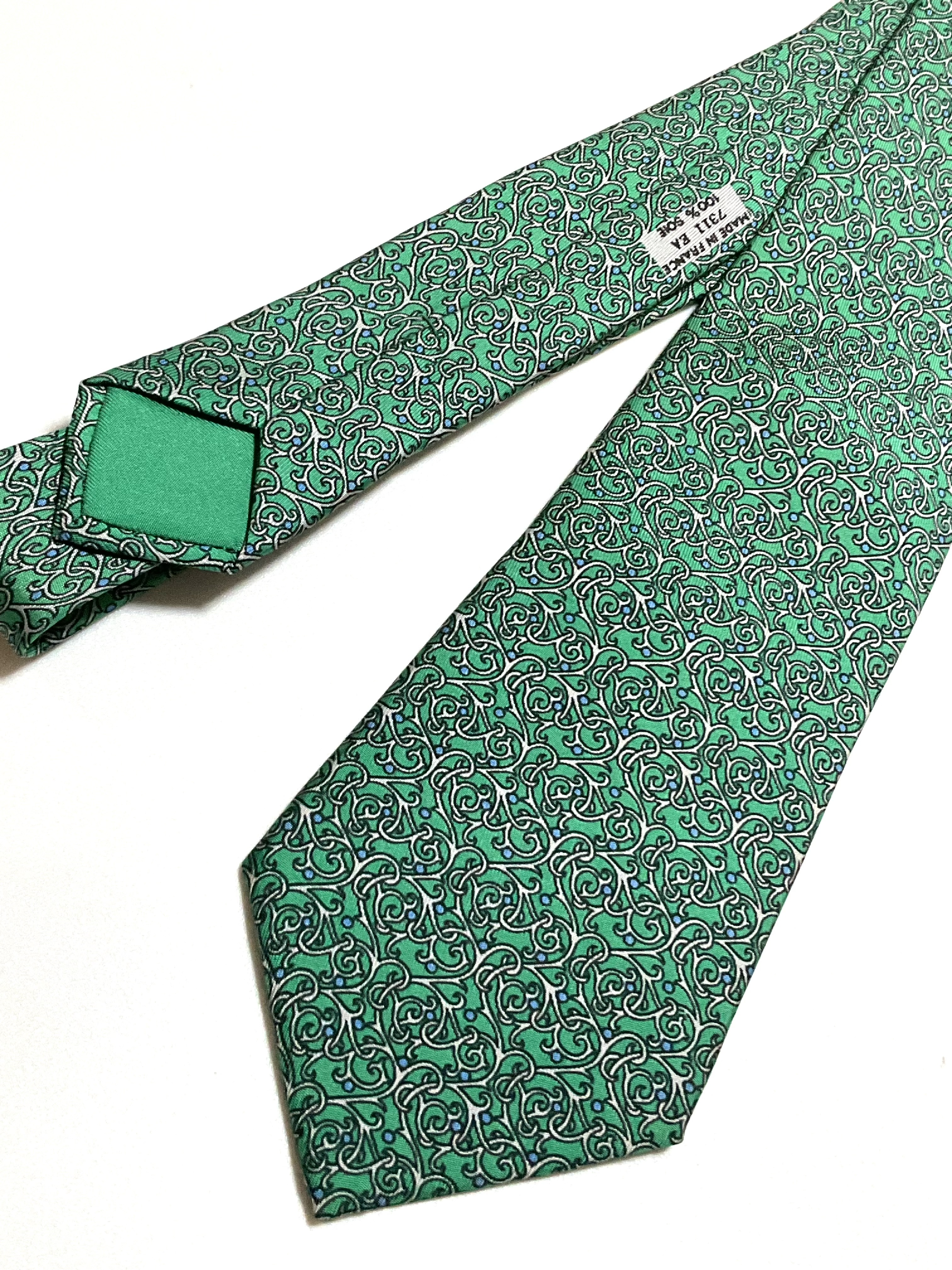 100% Silk Tie and Other Accessories — view 2