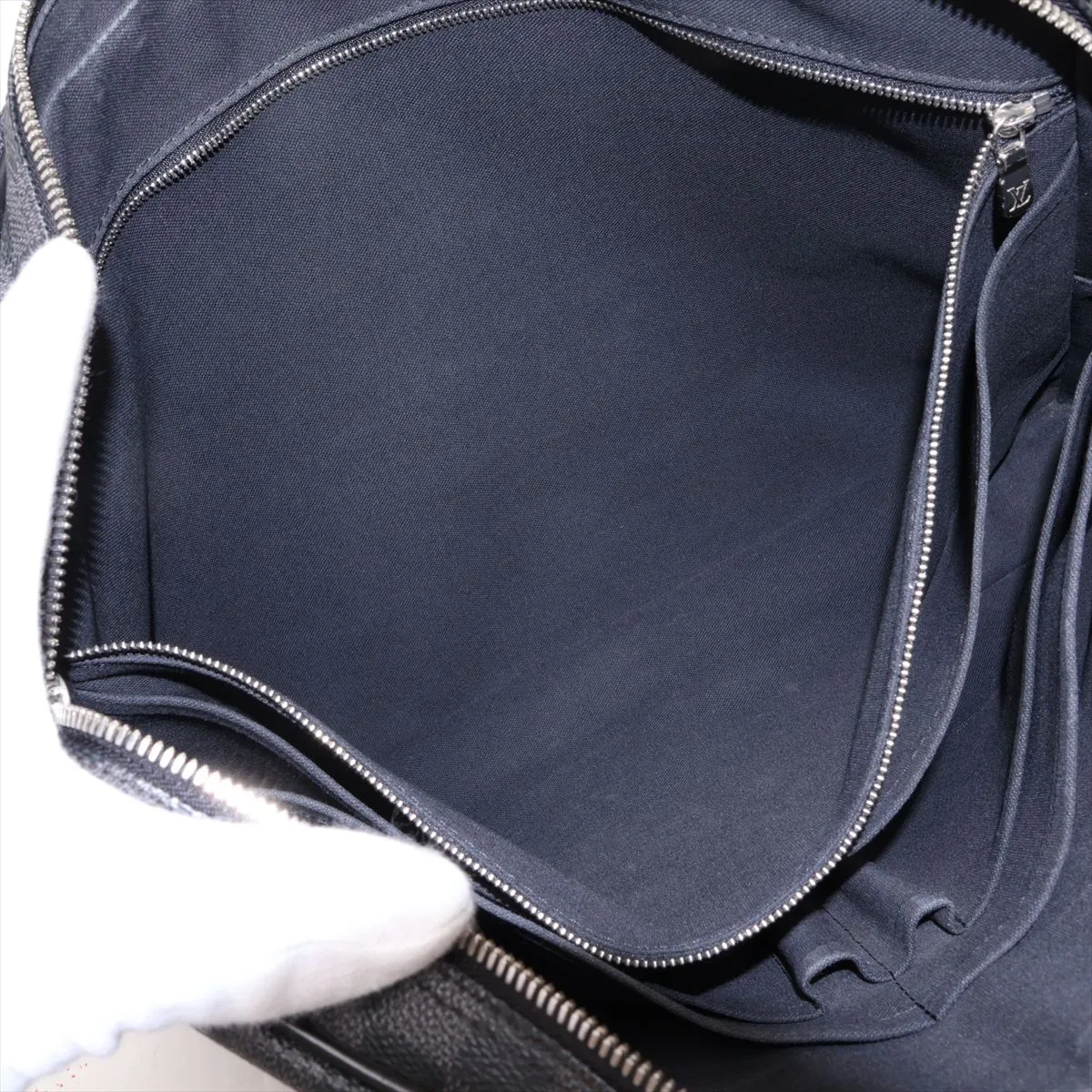 Damier Graphite Port Document Voyage N41125 TR2133 Black — view 14
