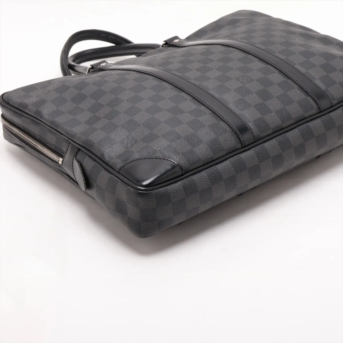 Damier Graphite Port Document Voyage N41125 TR2133 Black — view 4