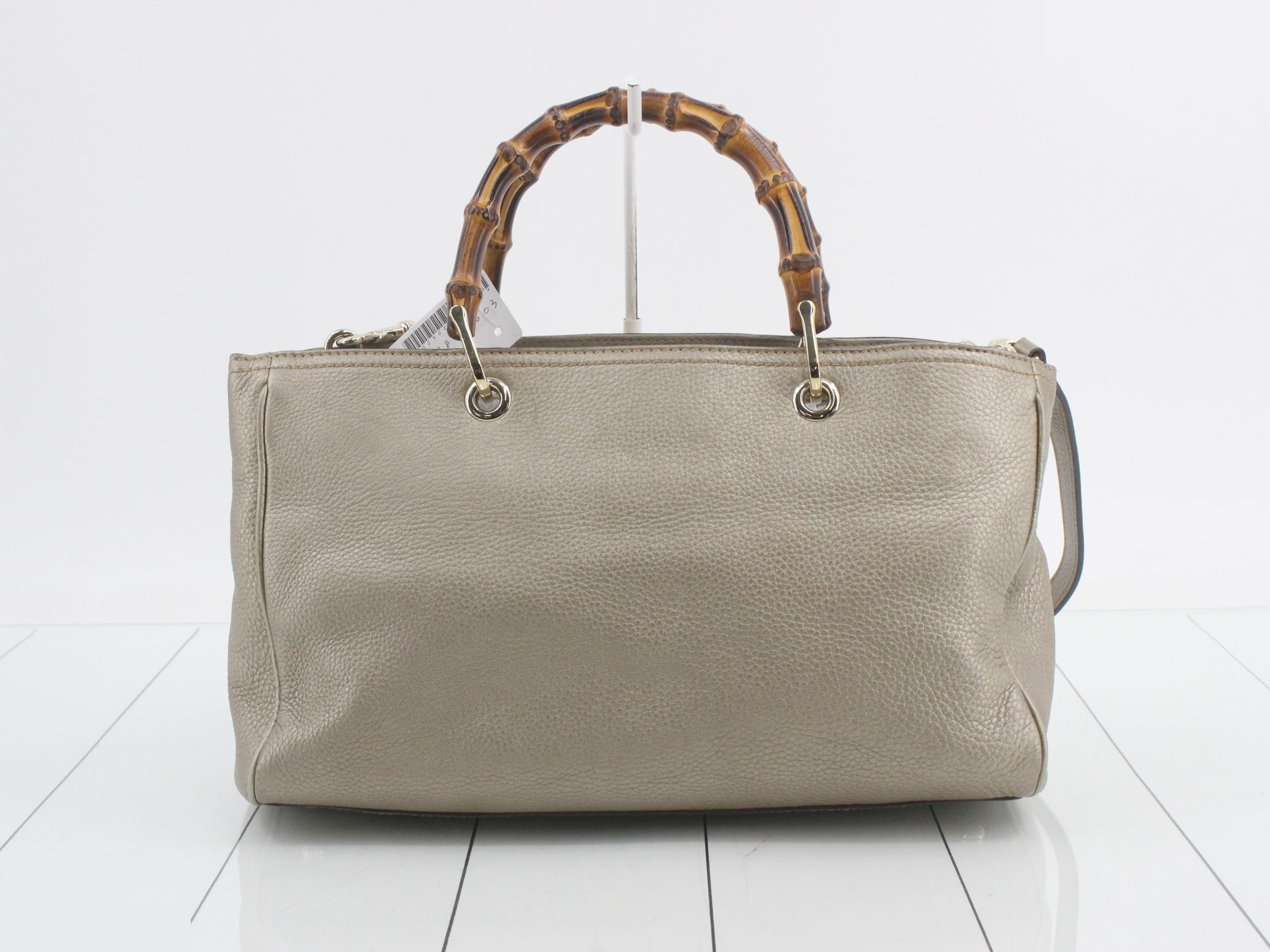Bamboo Shopper Shoulder Bag — view 2