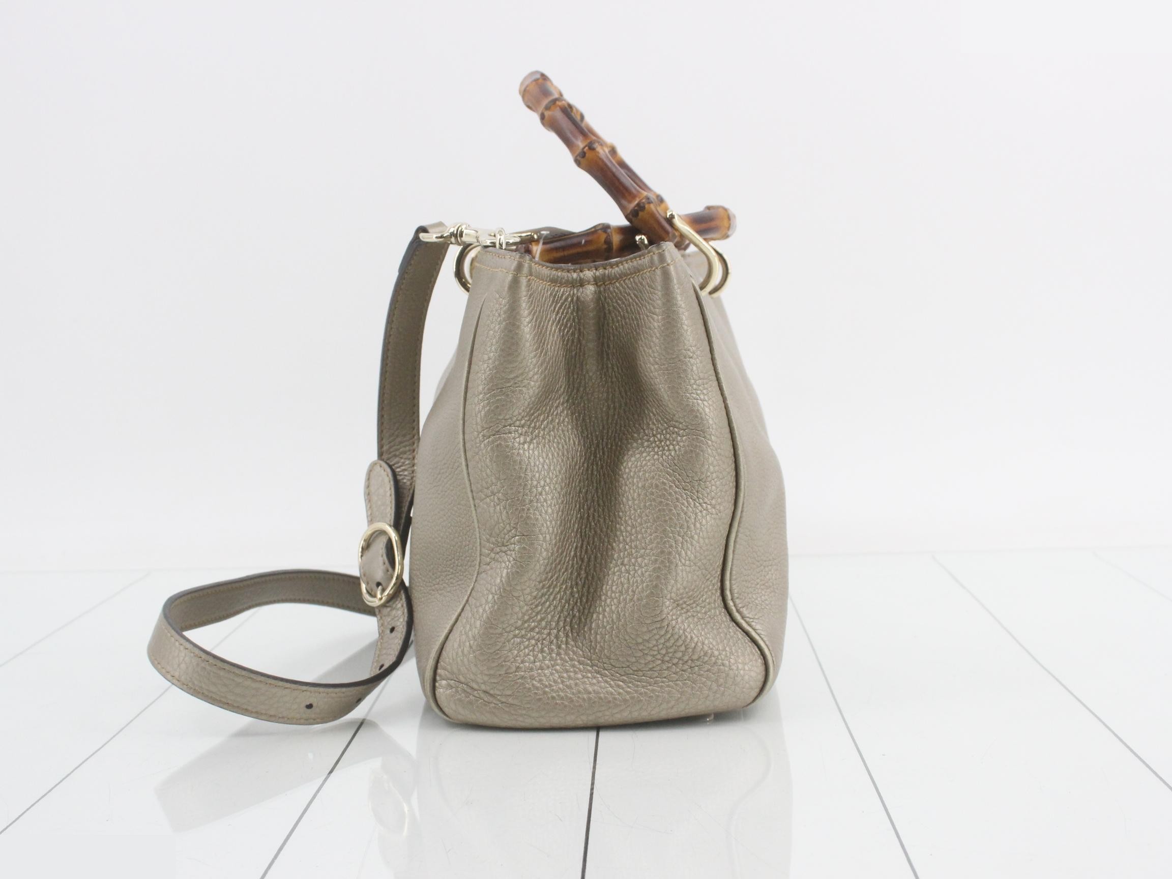 Bamboo Shopper Shoulder Bag — view 3