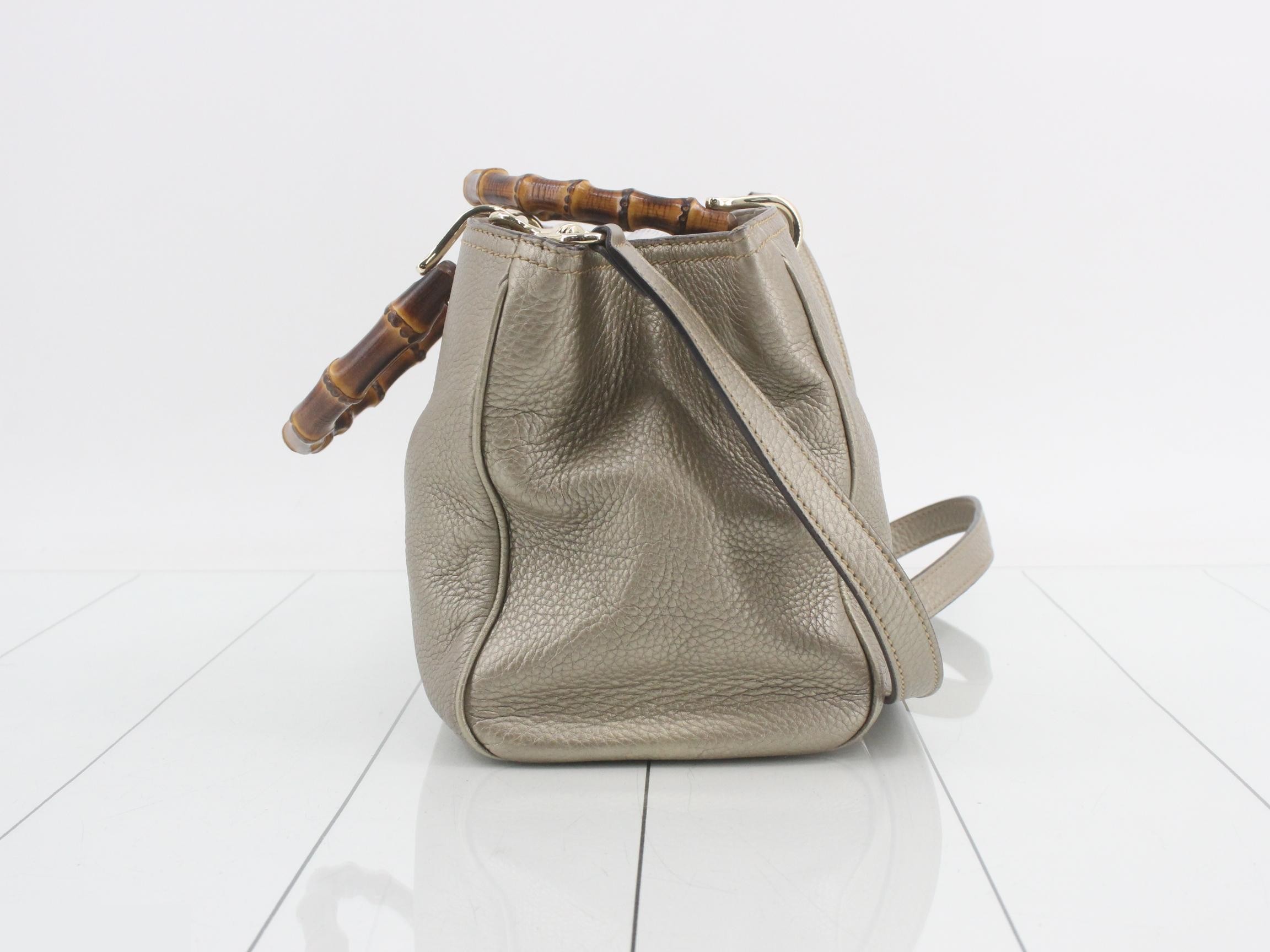 Bamboo Shopper Shoulder Bag — view 4