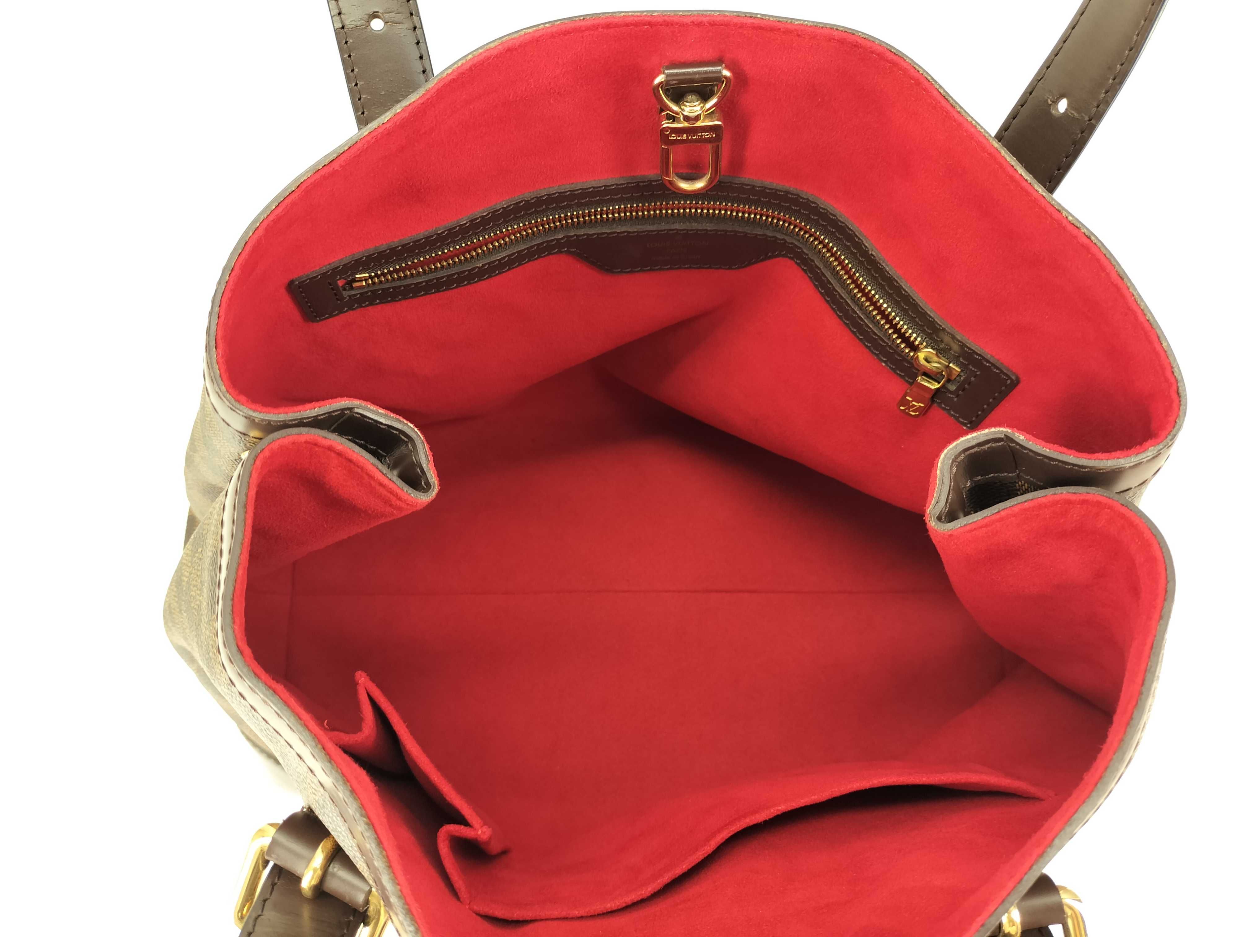 Hampstead MM Damier Hebene Tote Bag — view 9