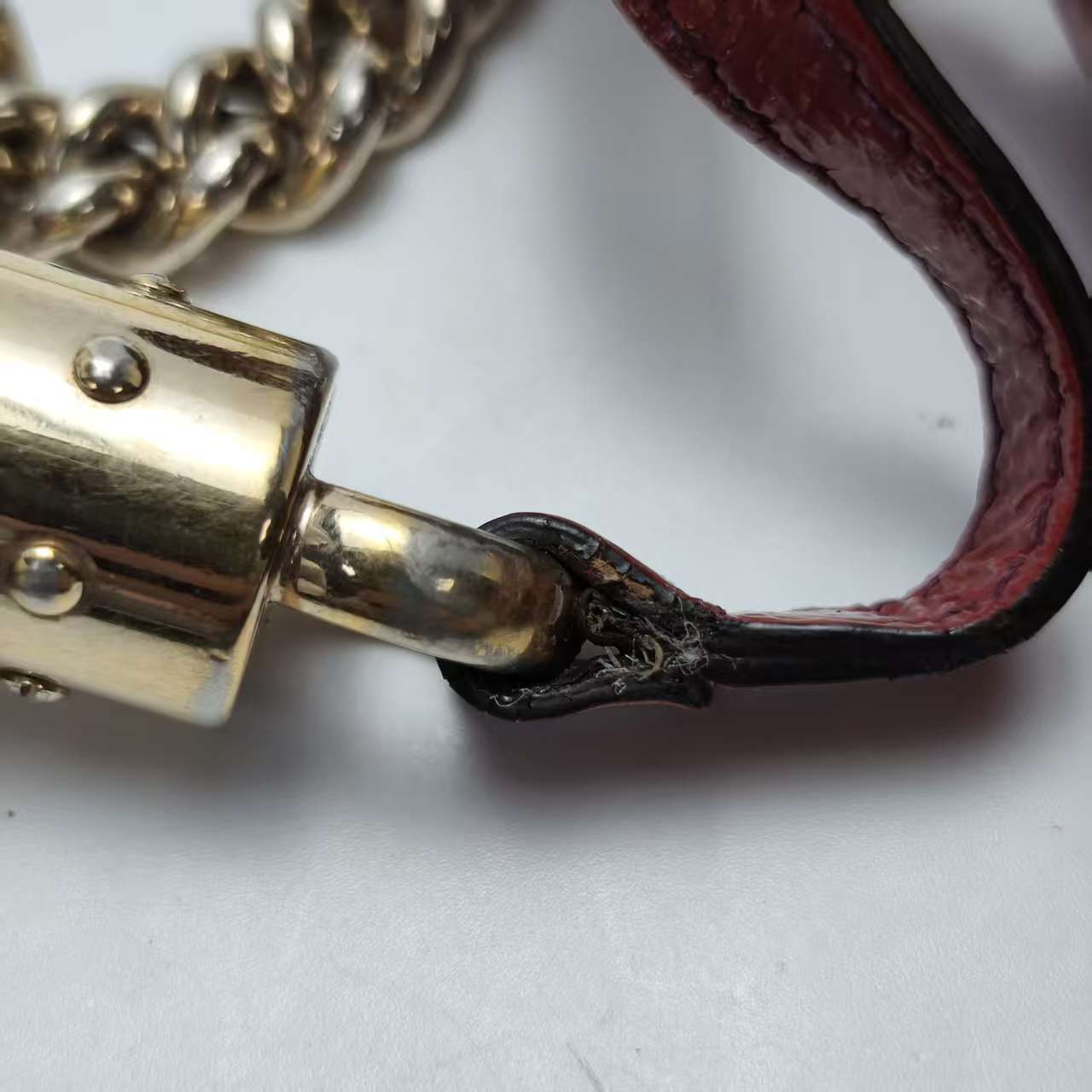 【*Shipped from: China*】GUCCI Leather Shoulder Bag 323190 — view 12