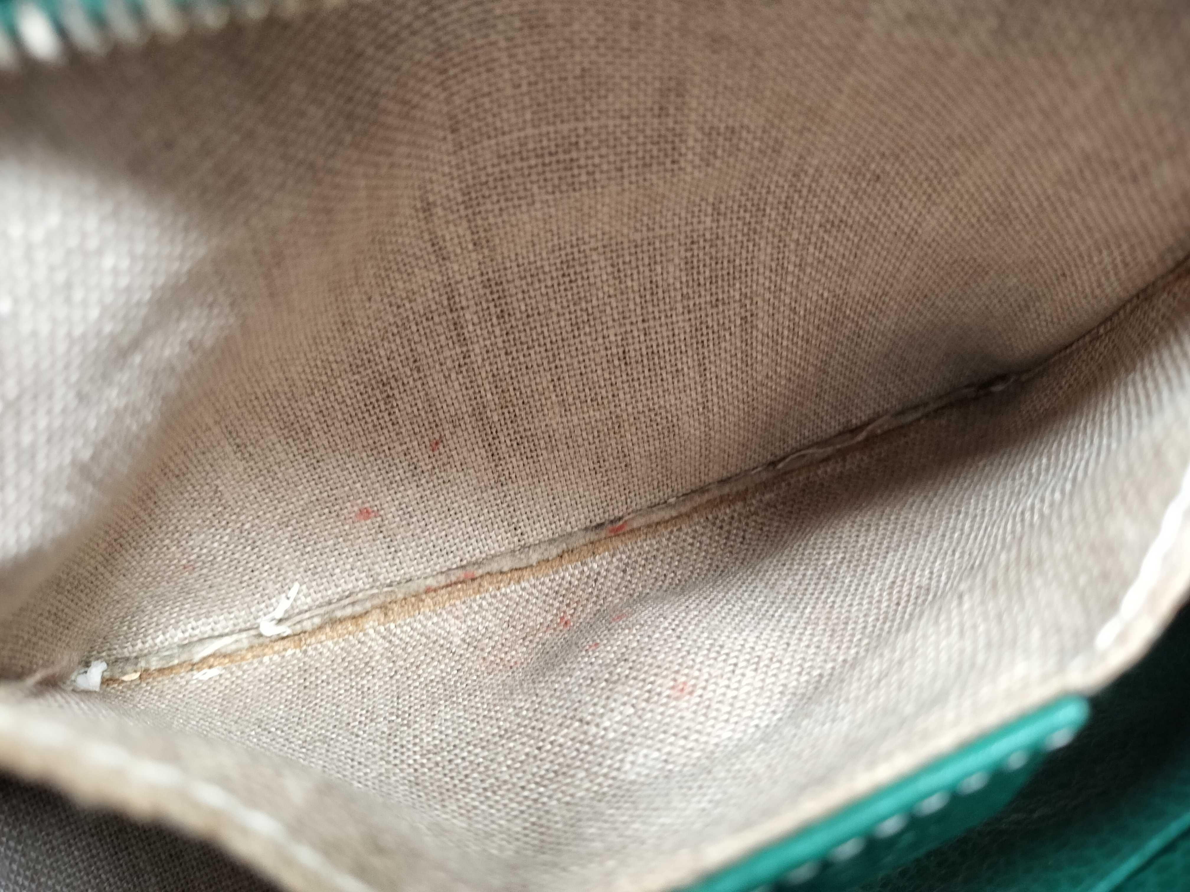 GG Canvas Shoulder Bag, Canvas and Leather, Beige and Green, 520981 (Shoulder Bag) — view 12
