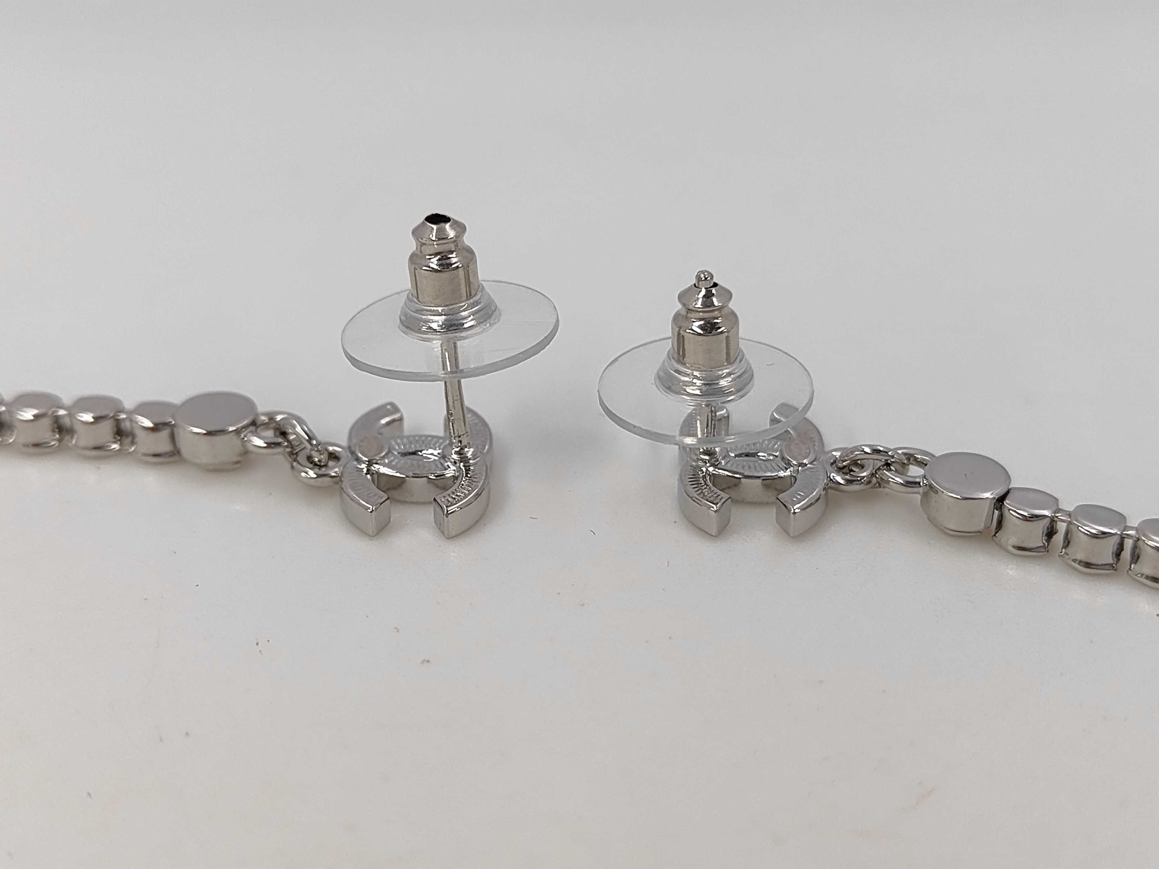 Rhinestone Earrings B23S Earrings — view 3