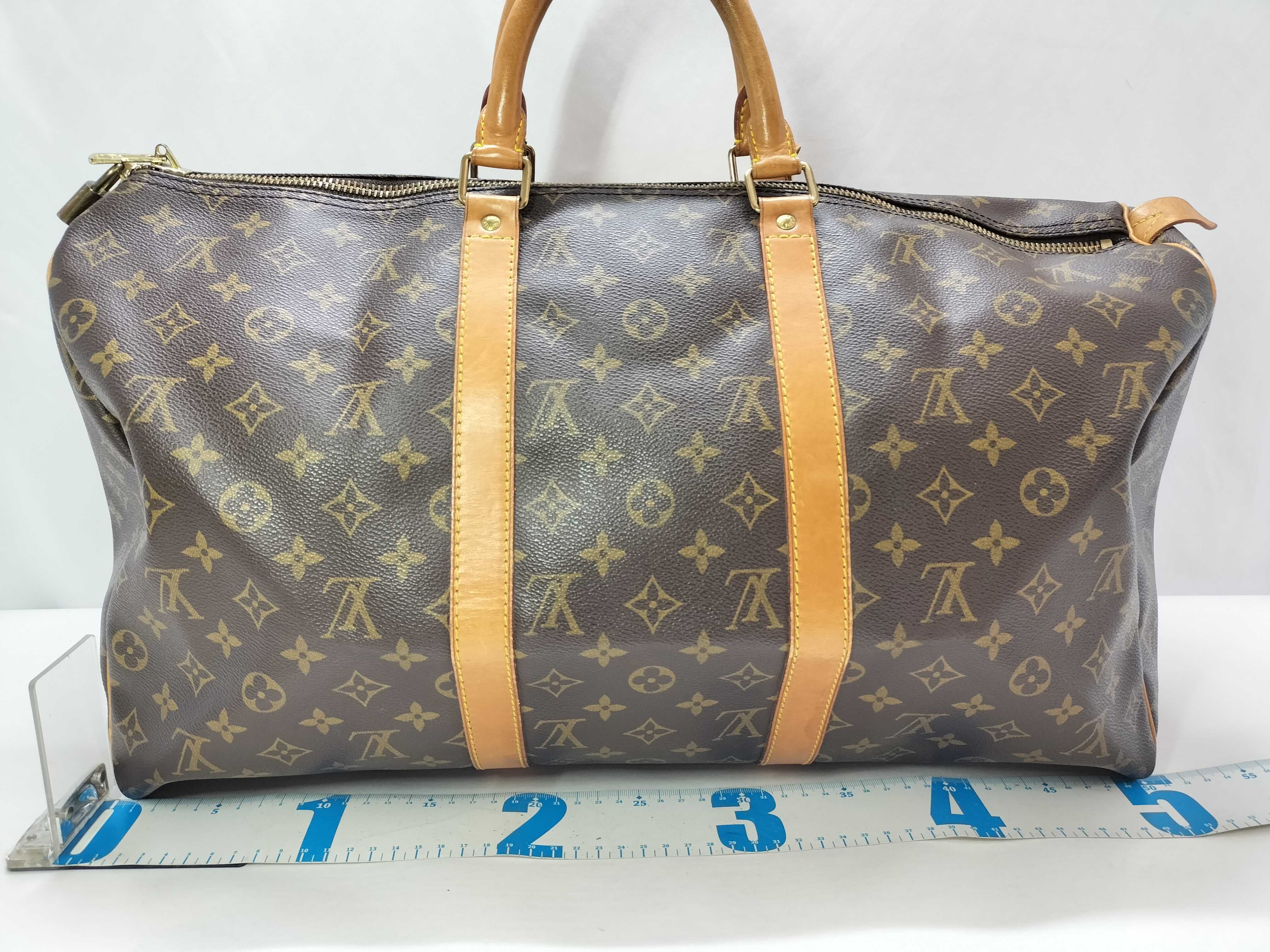 Monogram Keepall 50 M41426 Brown Boston Bag — view 2
