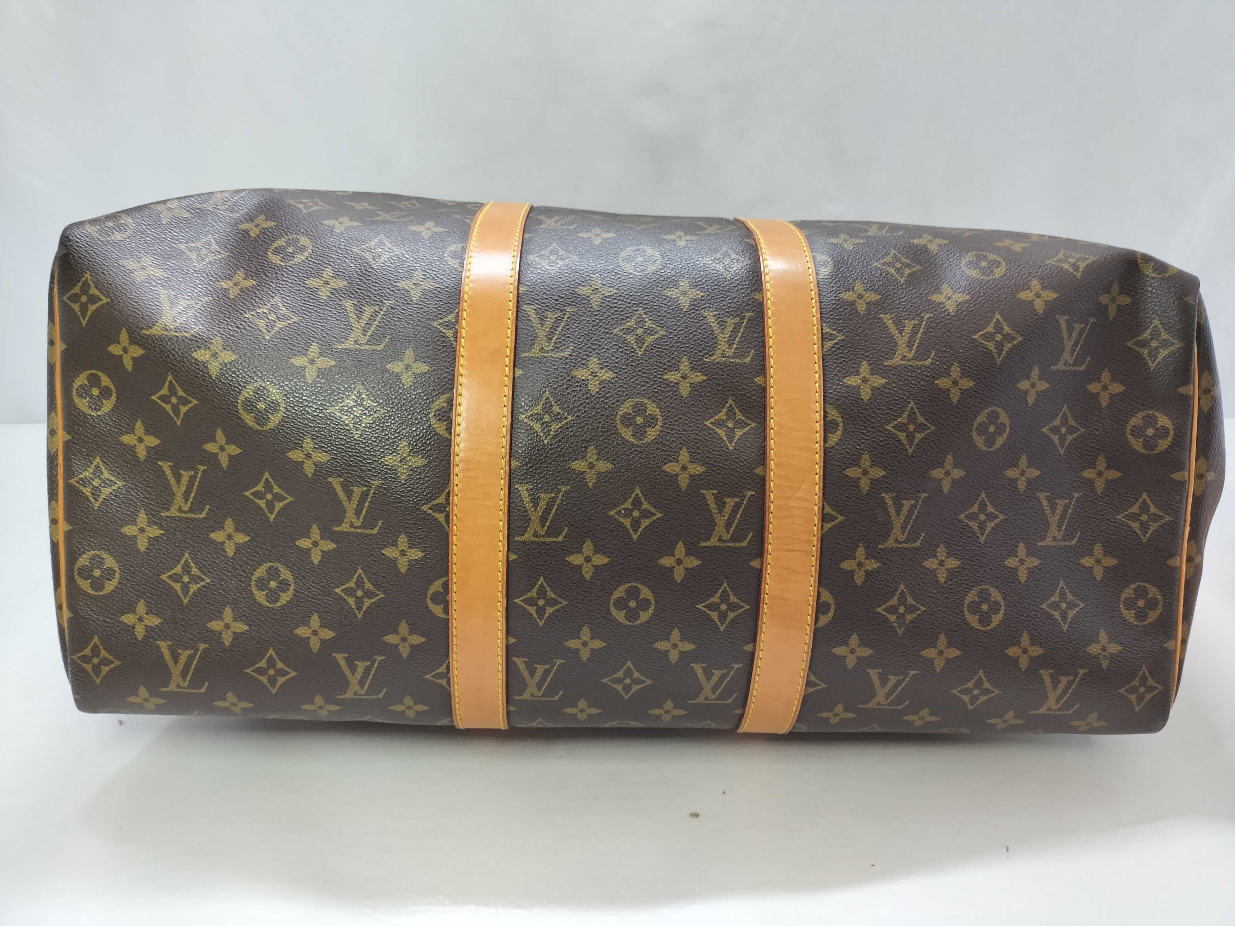 Monogram Keepall 50 M41426 Brown Boston Bag — view 14