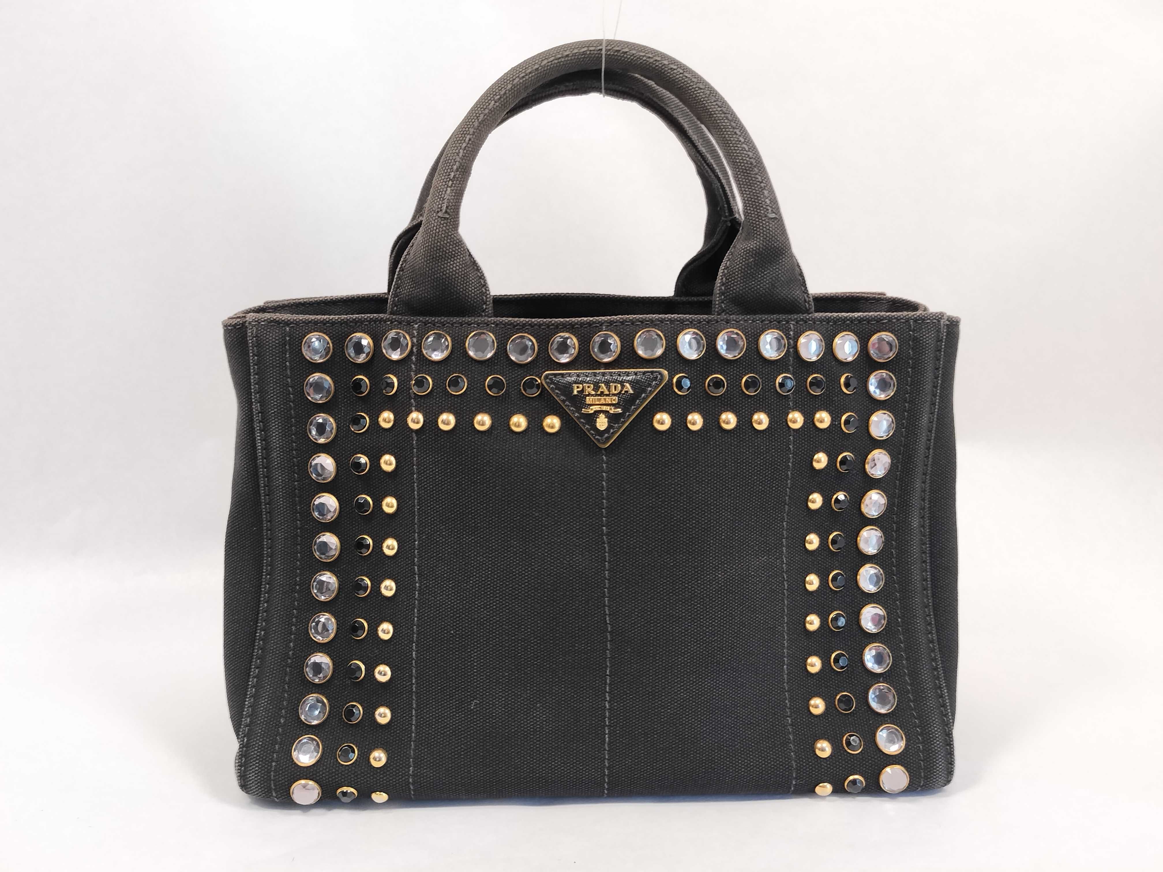 Canapa Bijou Black Tote Bag B24390