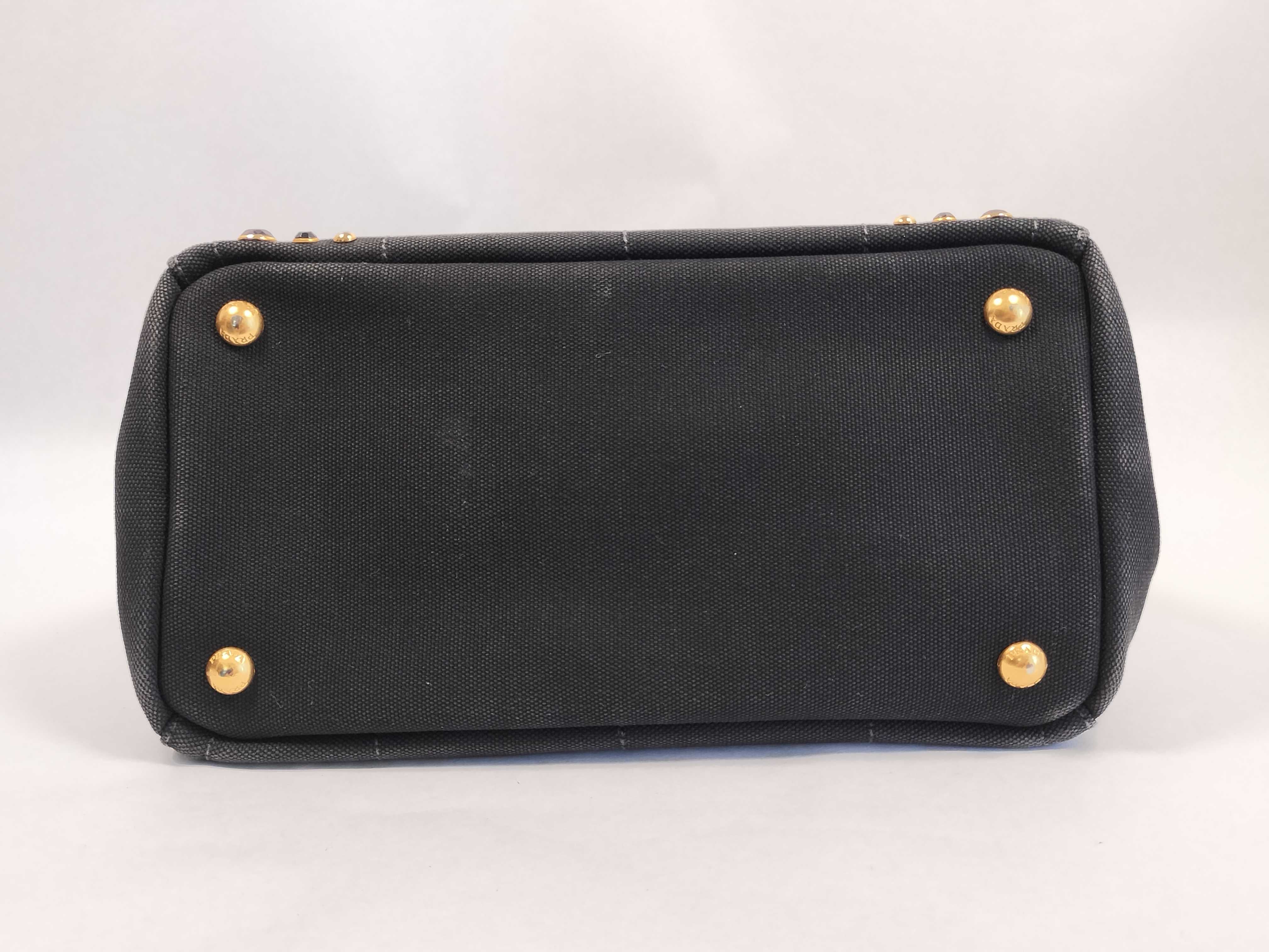 Canapa Bijou Black Tote Bag B24390 — view 7
