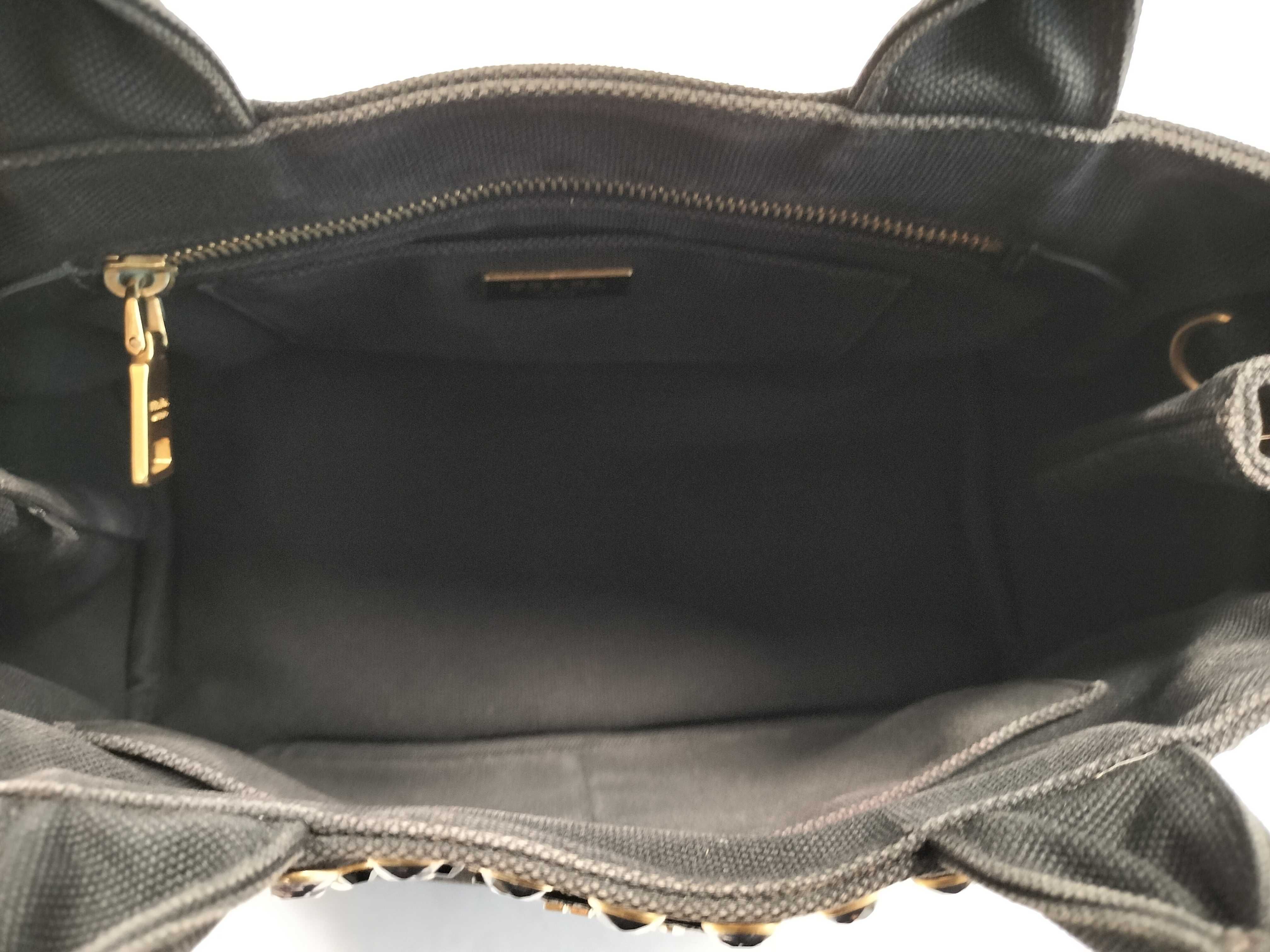 Canapa Bijou Black Tote Bag B24390 — view 9