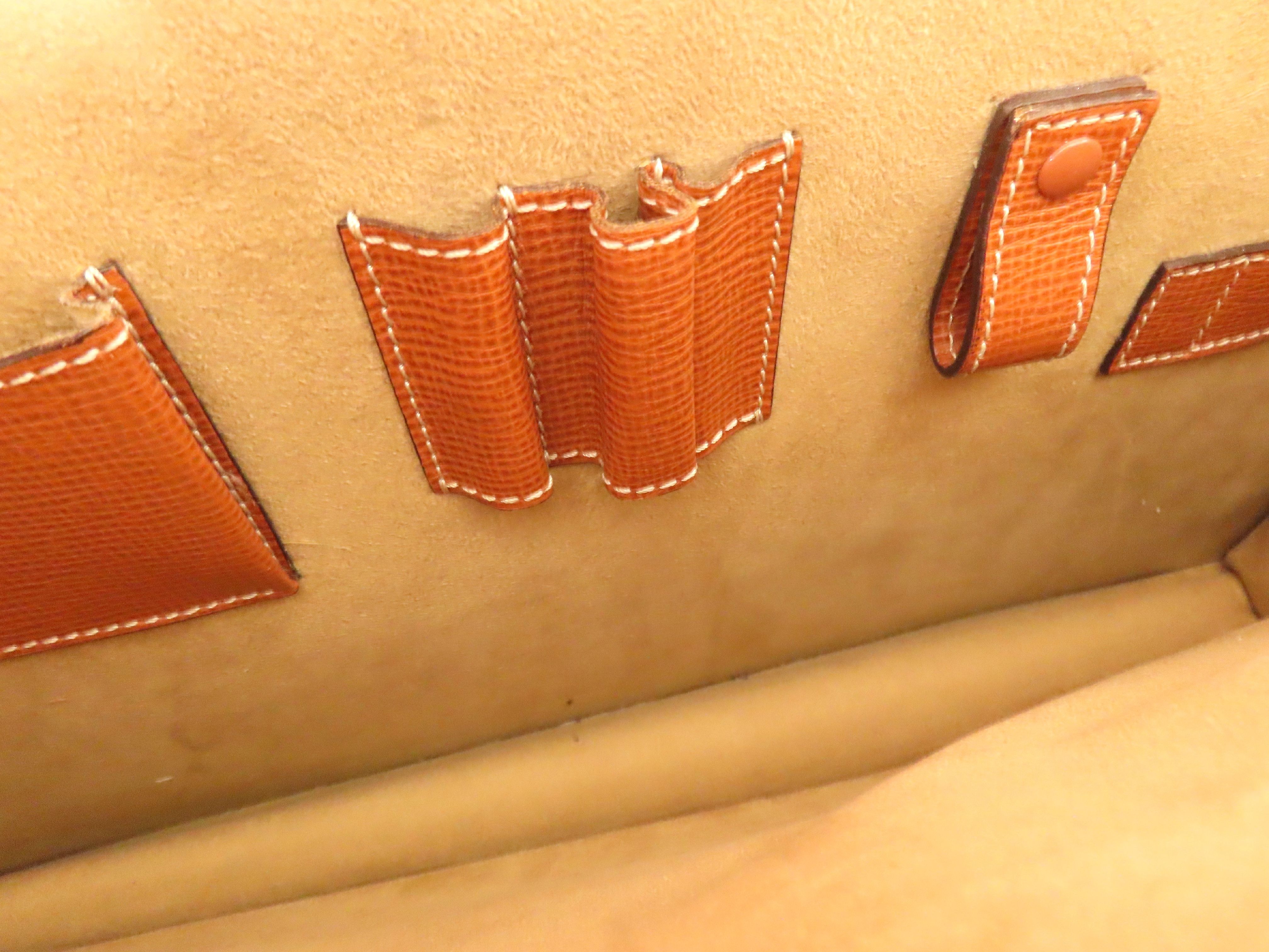 Briefcase, Leather, Brown, Business Bag — view 11