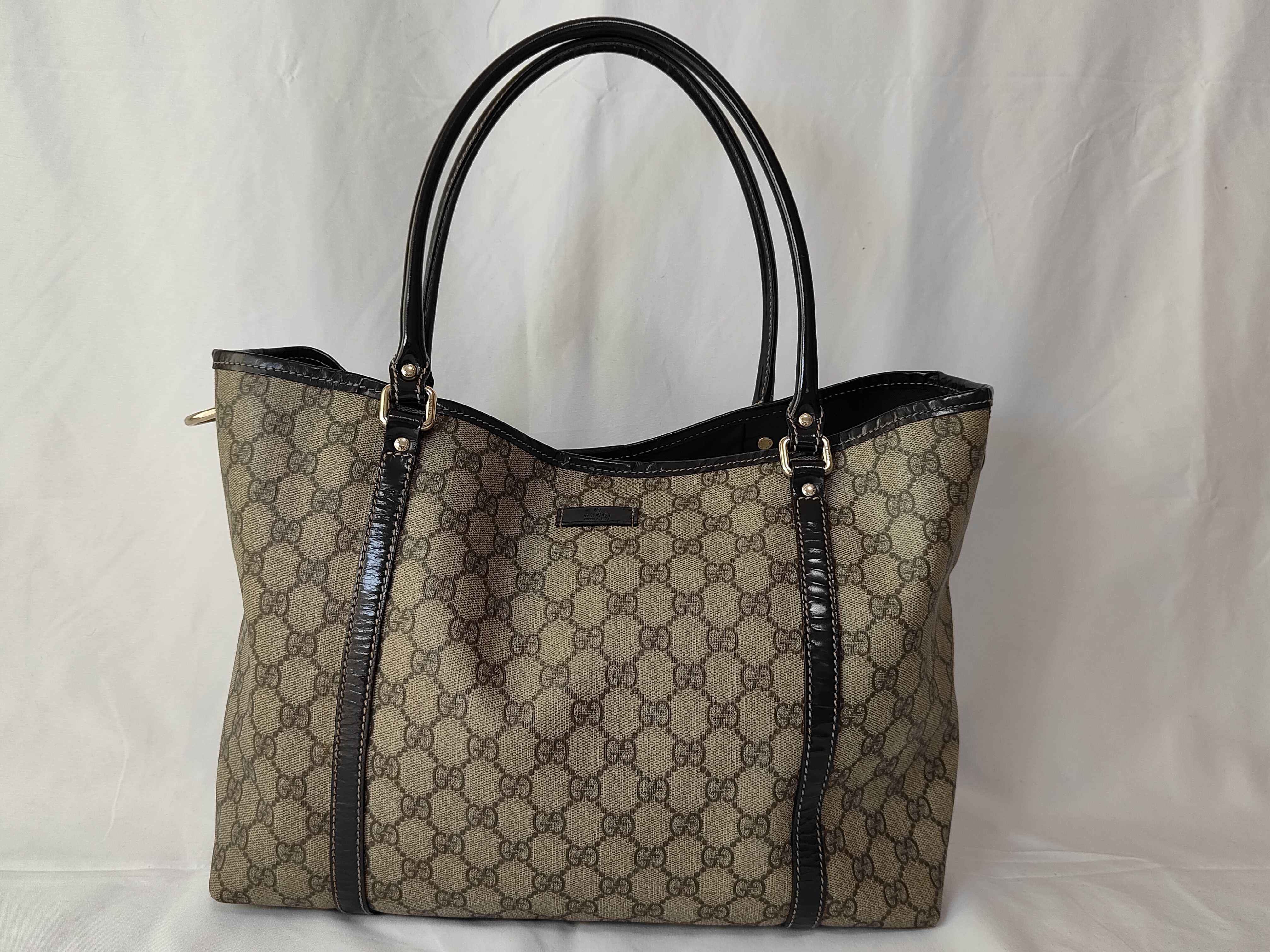 Supreme PVC Shoulder Bag Classic Joy Bag Brown 197953 Tote Bag