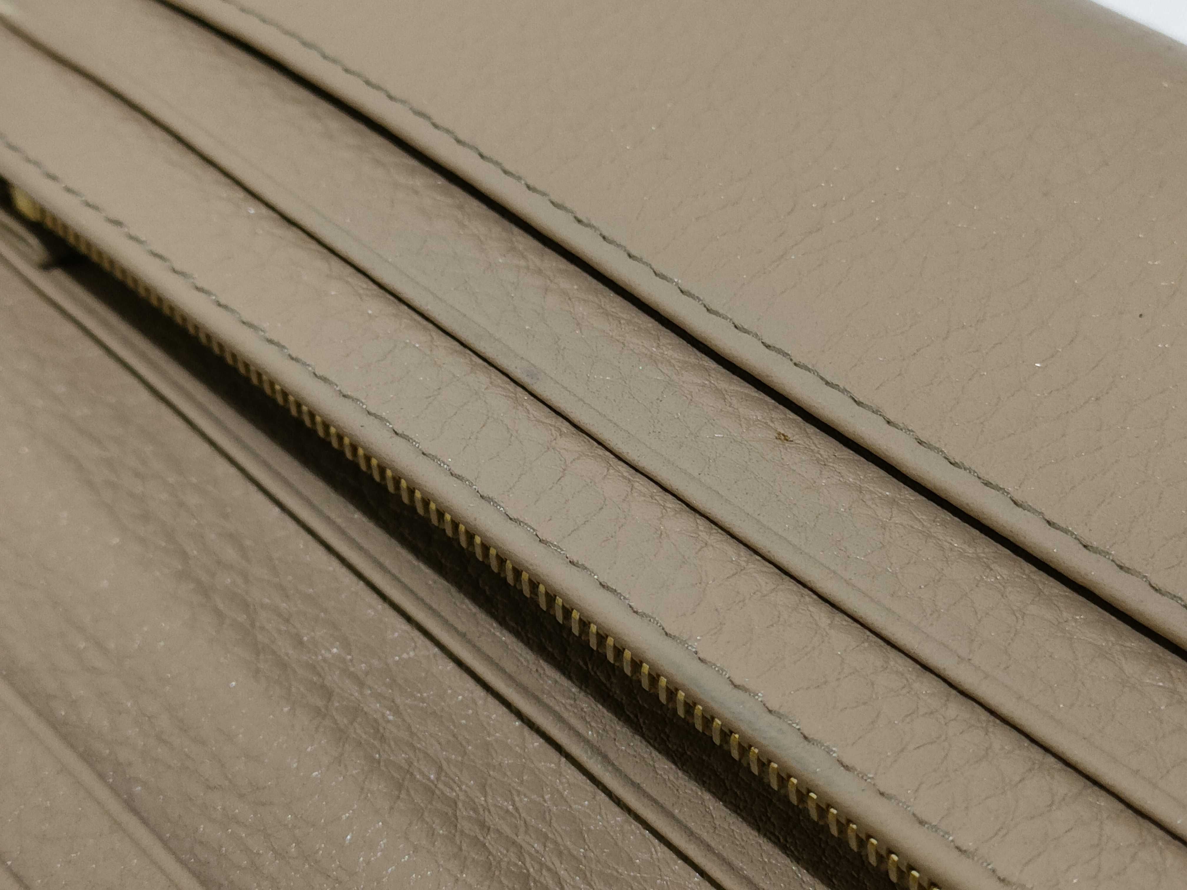 Leather Wallet Pink Beige Wallet — view 13