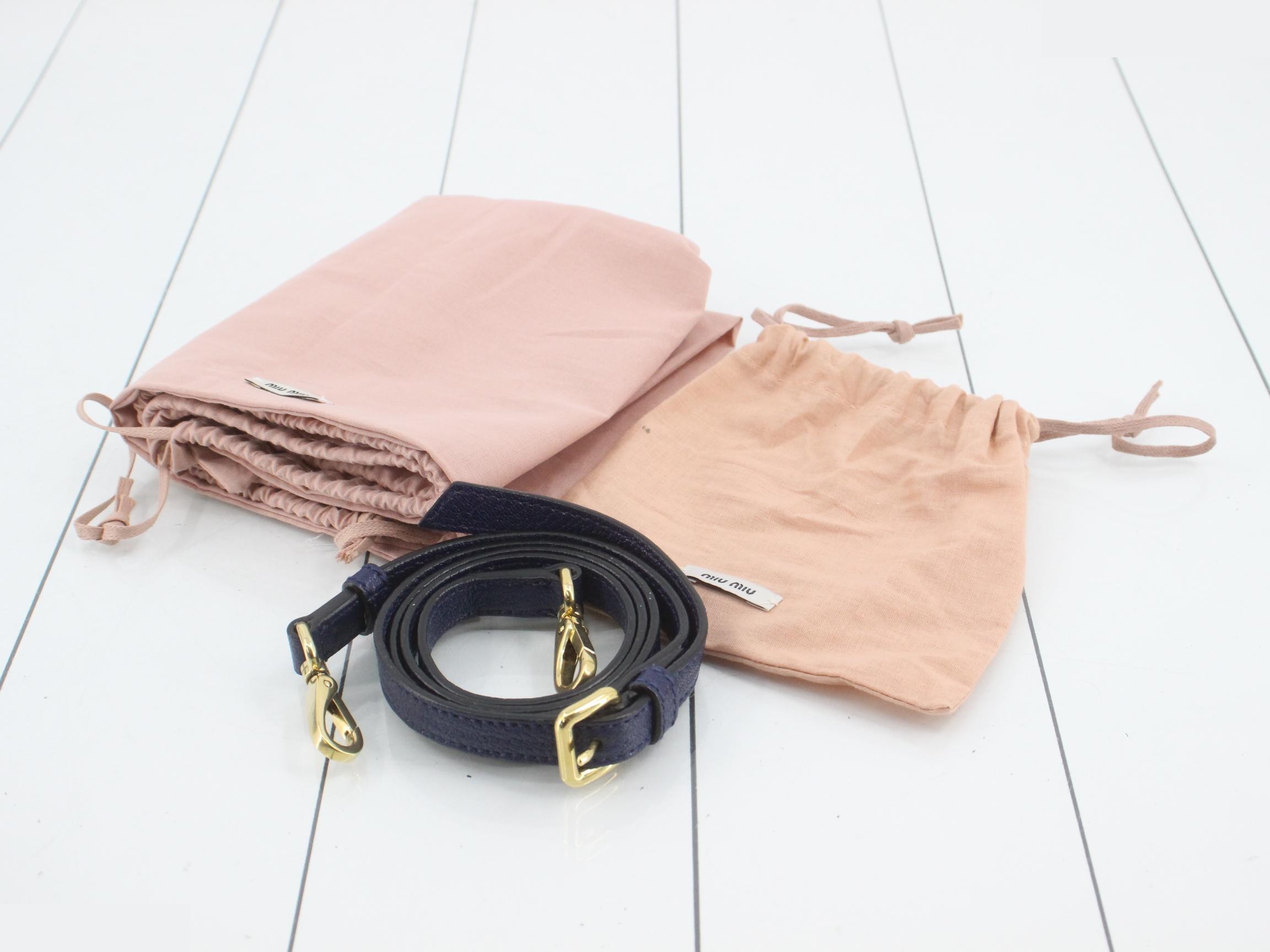 Other lines: Bags - 2-way bag with long strap, leather, blue — view 7