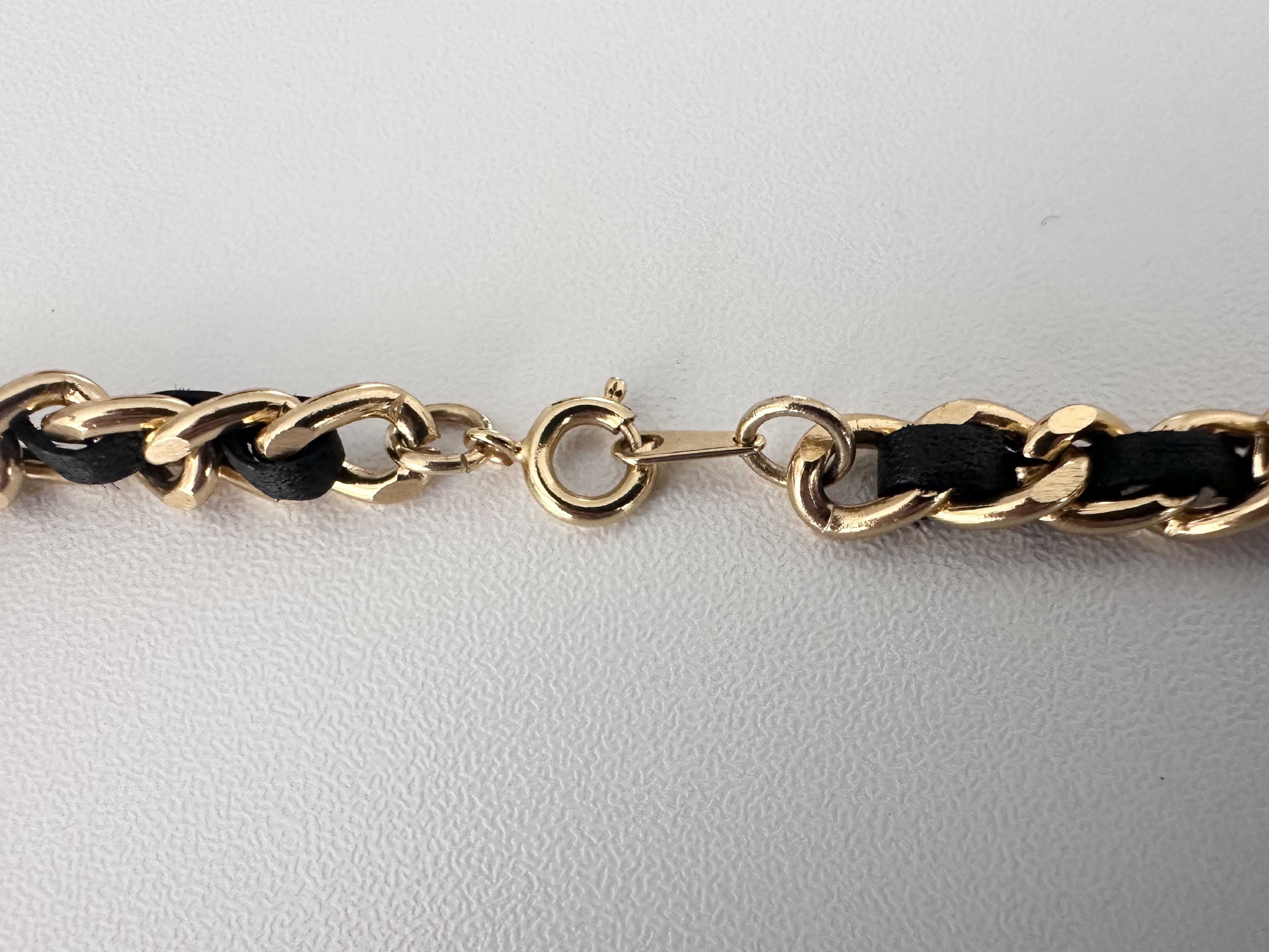 Vintage No. 5 Perfume Bottle Chain Necklace Pendant Necklace — view 3