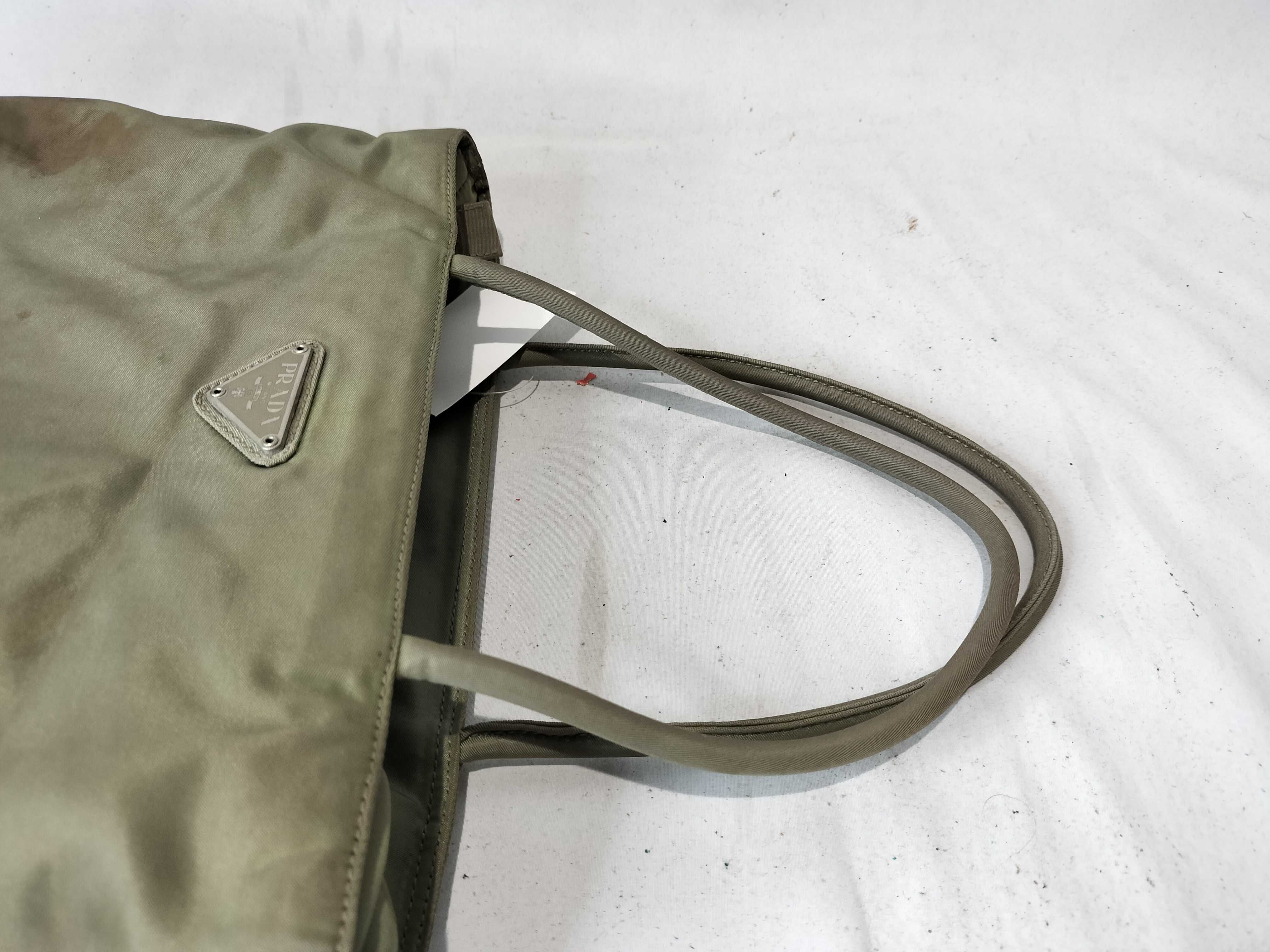 Nylon Tote Bag (Stains and tears present) Handbag — view 4