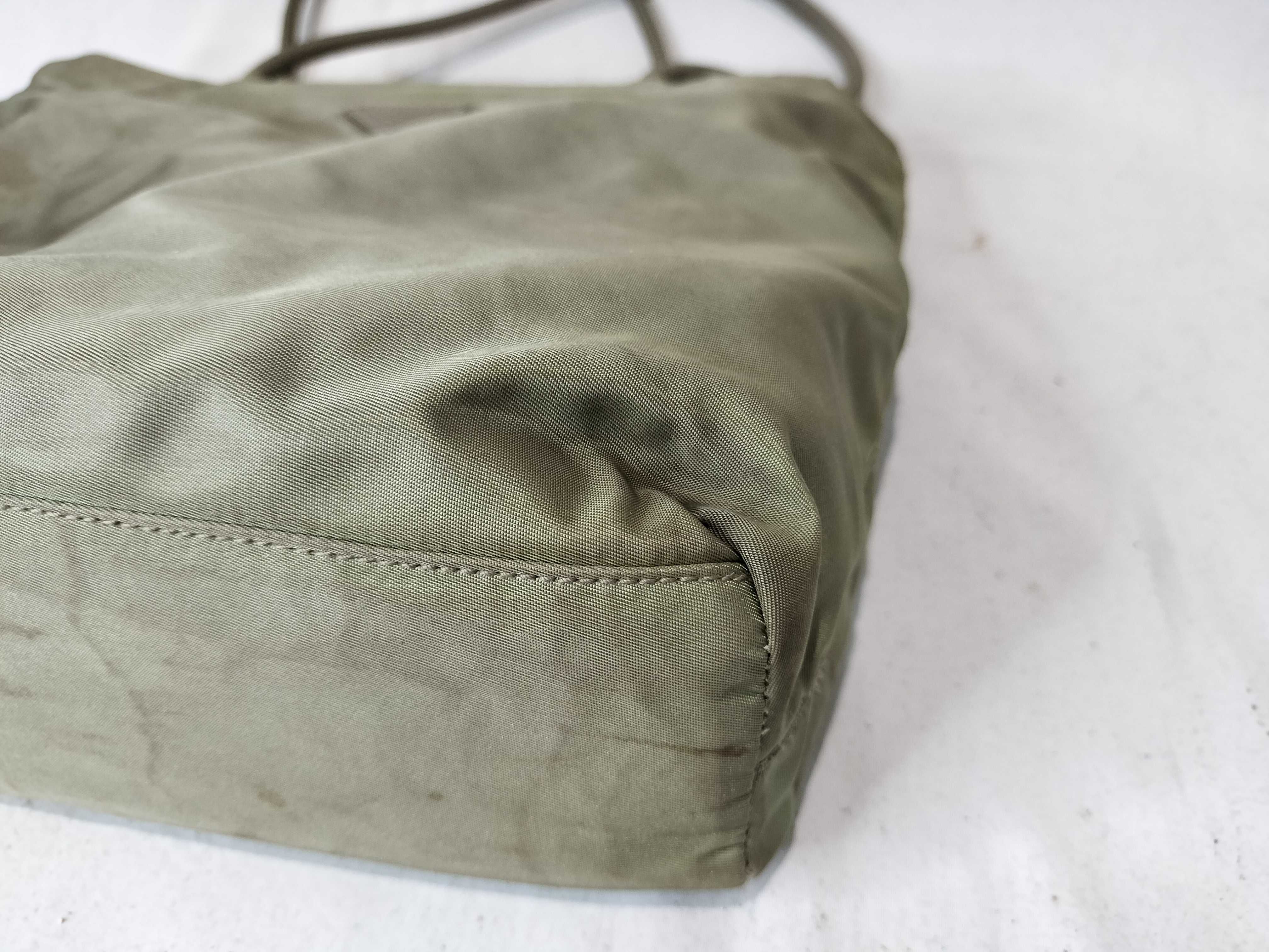 Nylon Tote Bag (Stains and tears present) Handbag — view 7