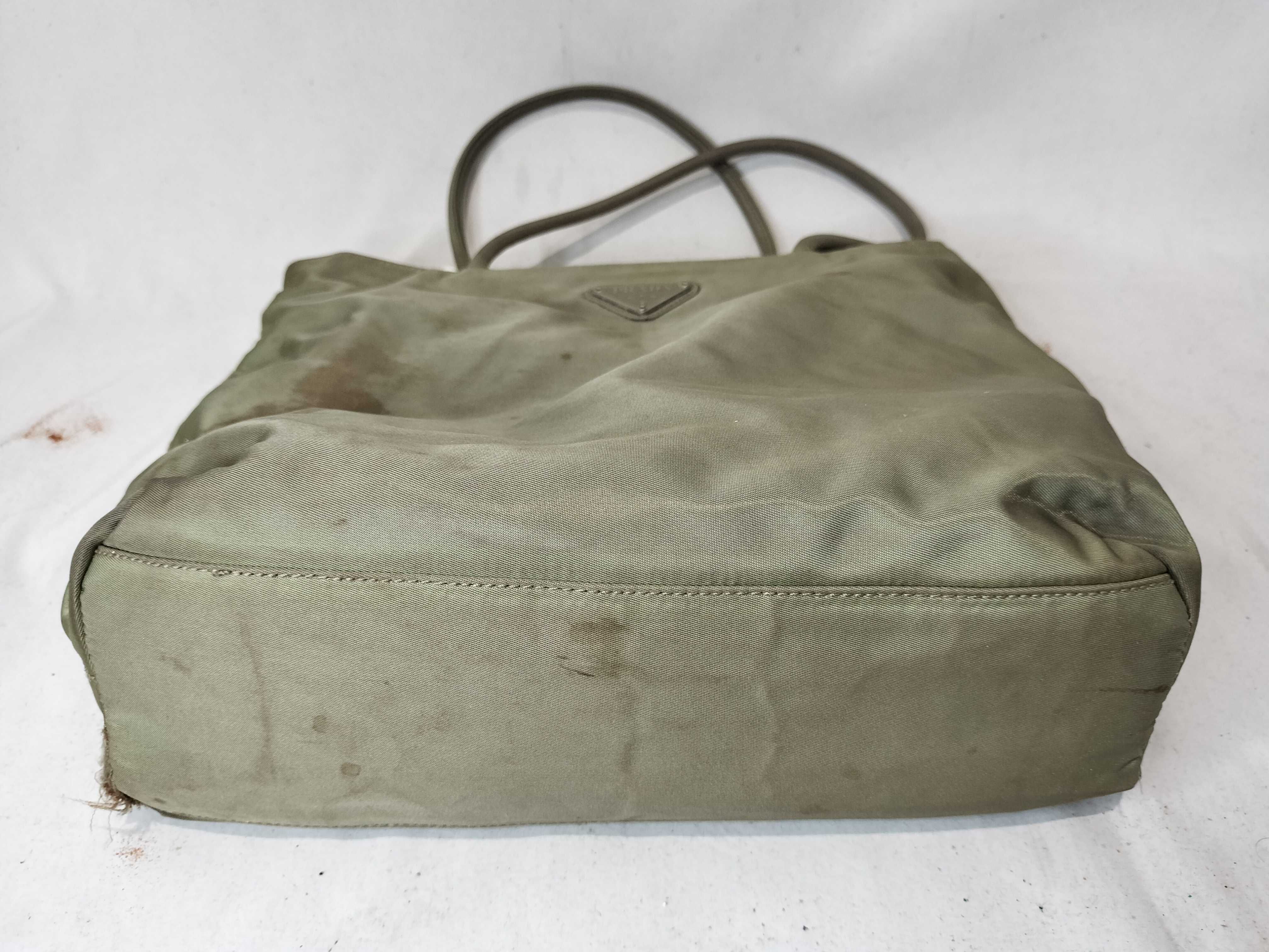 Nylon Tote Bag (Stains and tears present) Handbag — view 8