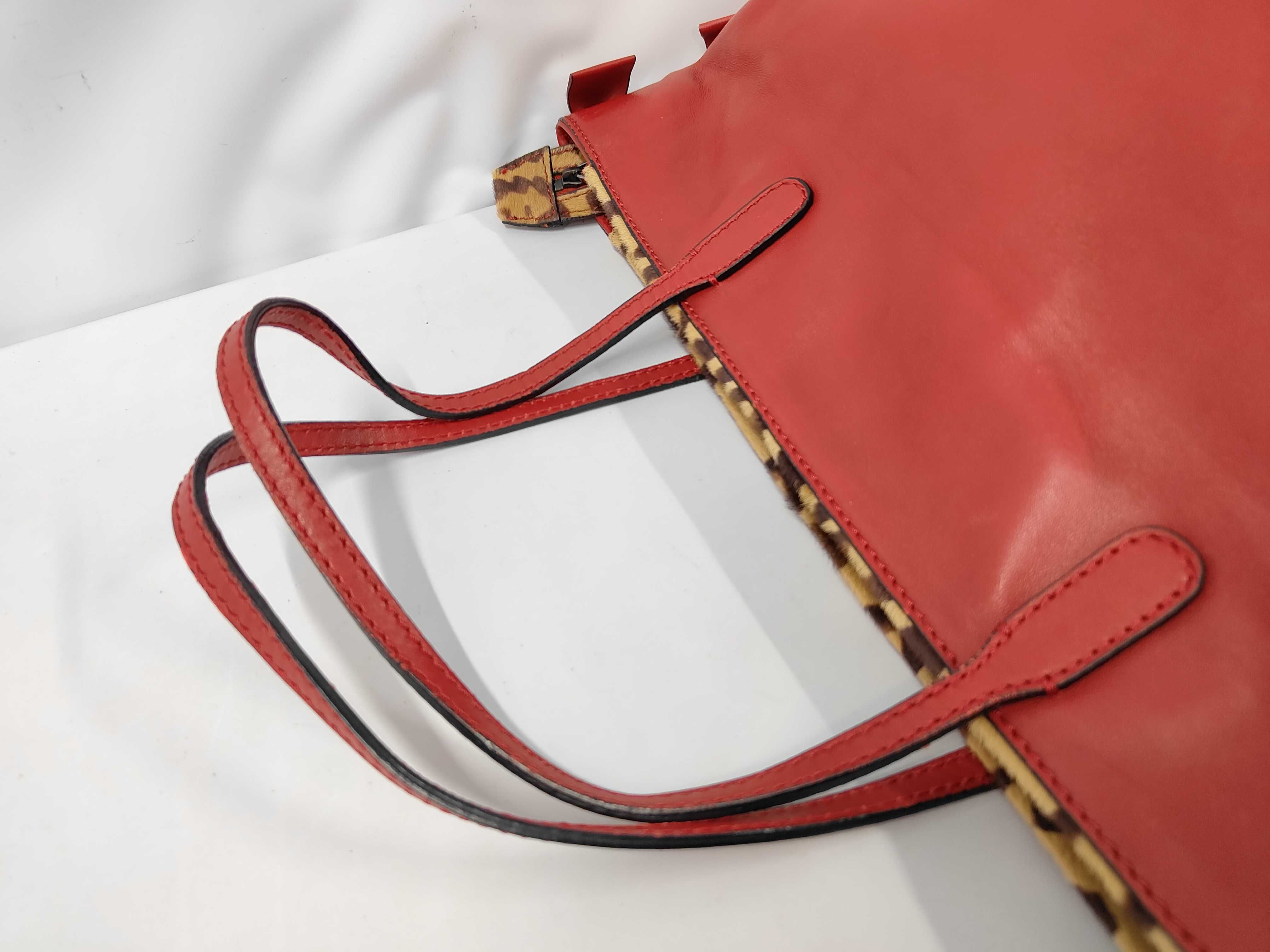 Sequin x Calf Hair x Ribbon Tote Bag — view 5