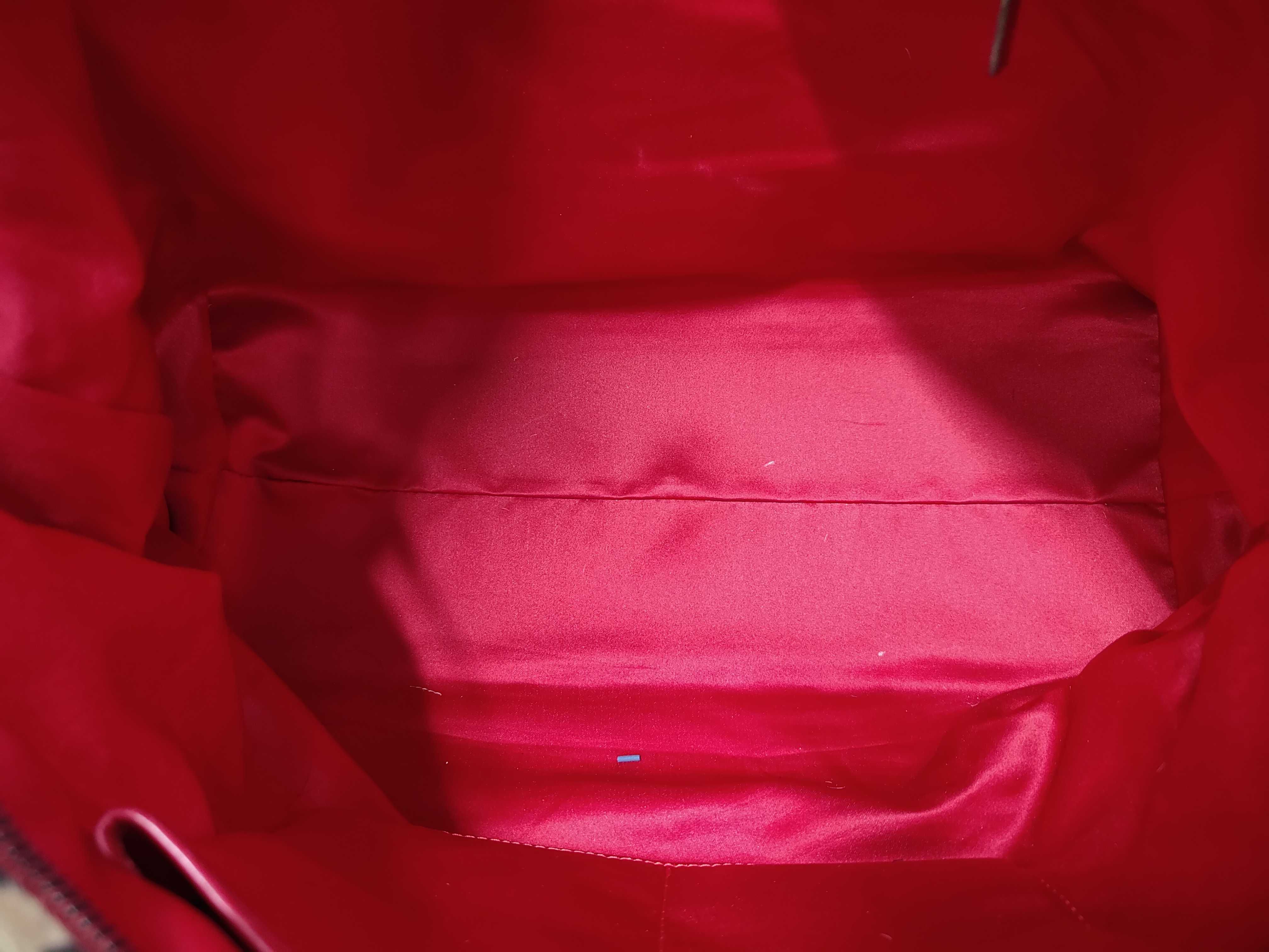 Sequin x Calf Hair x Ribbon Tote Bag — view 8
