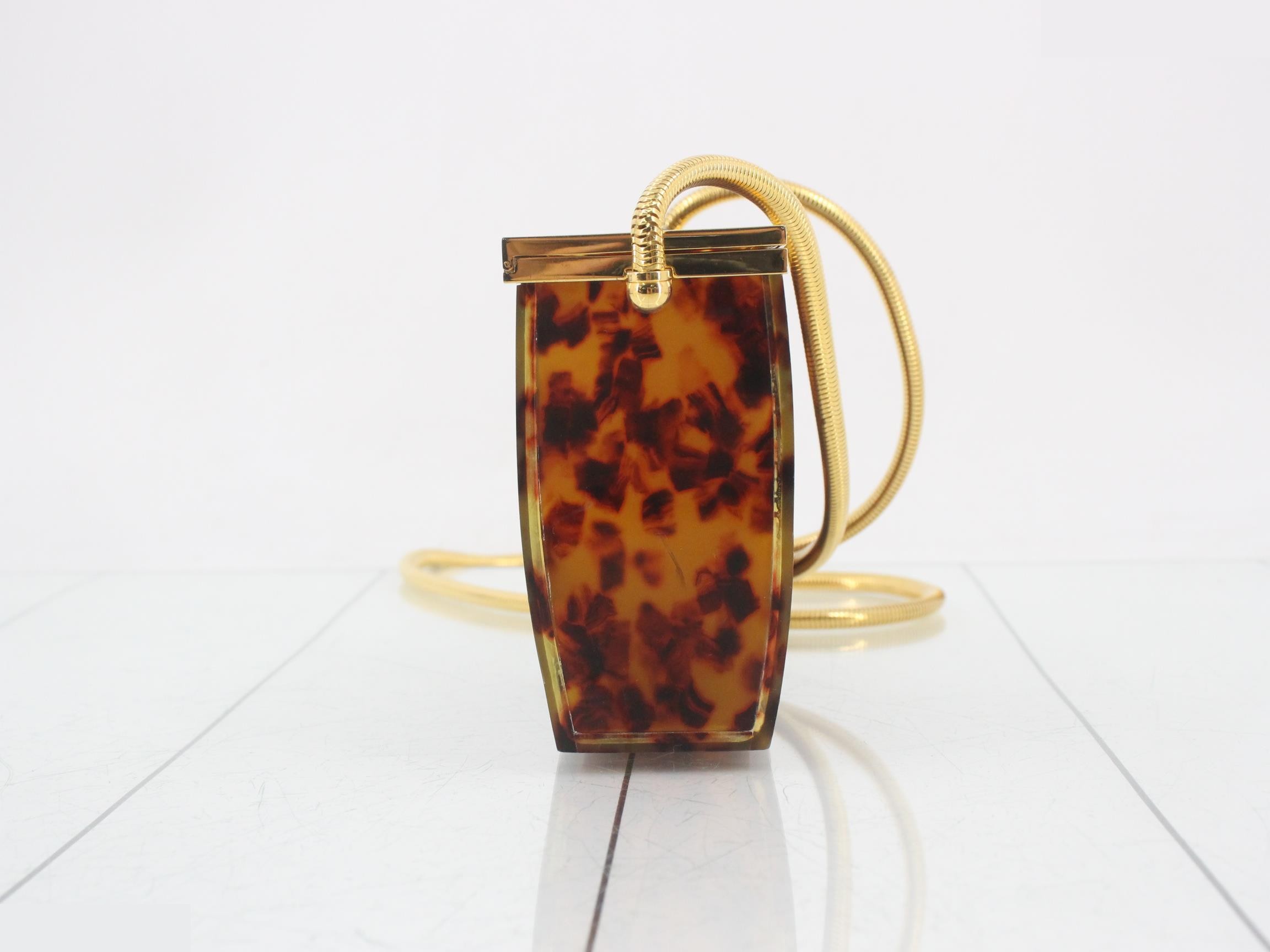 Tortoiseshell shoulder bag — view 4