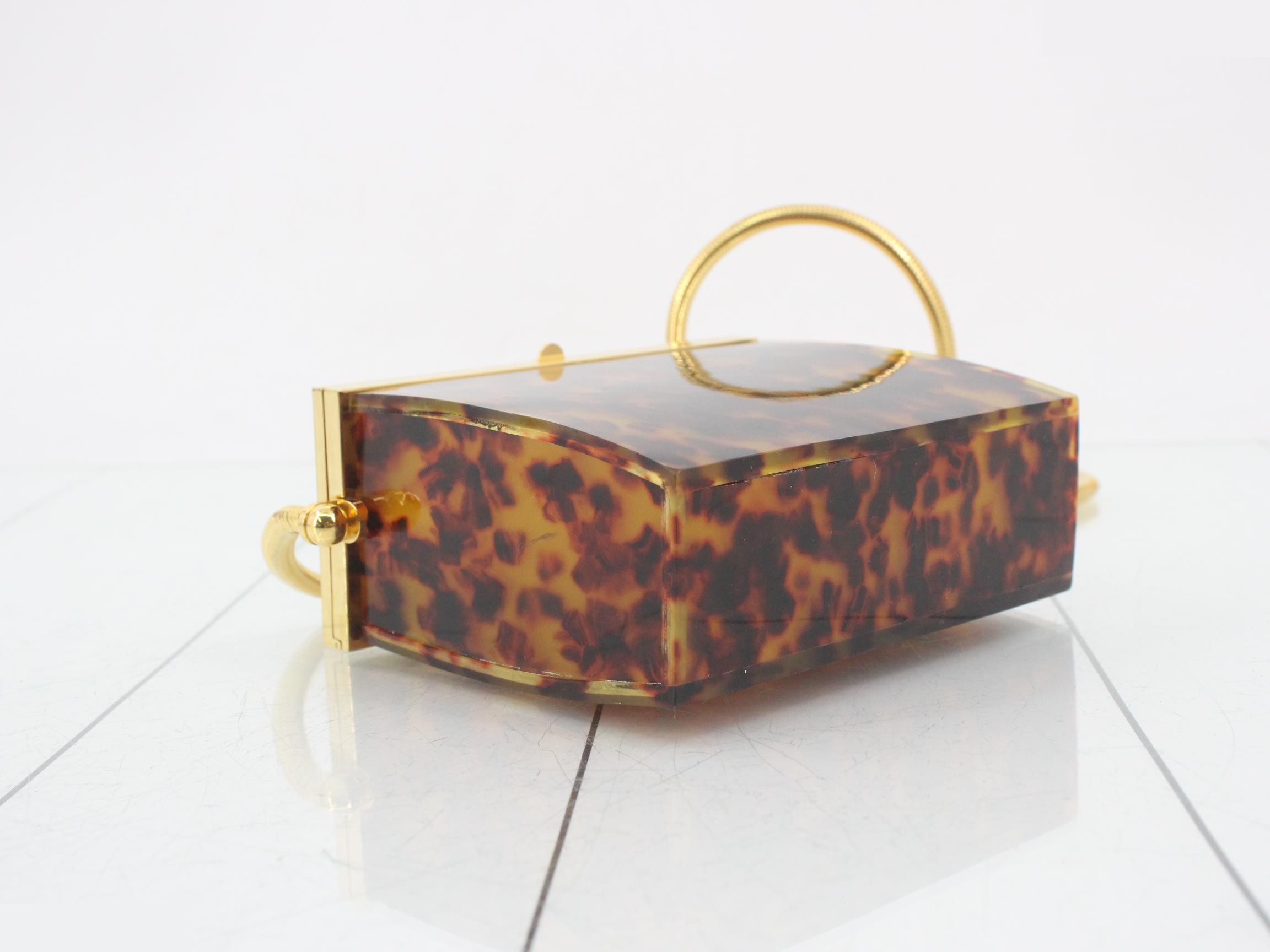 Tortoiseshell shoulder bag — view 5