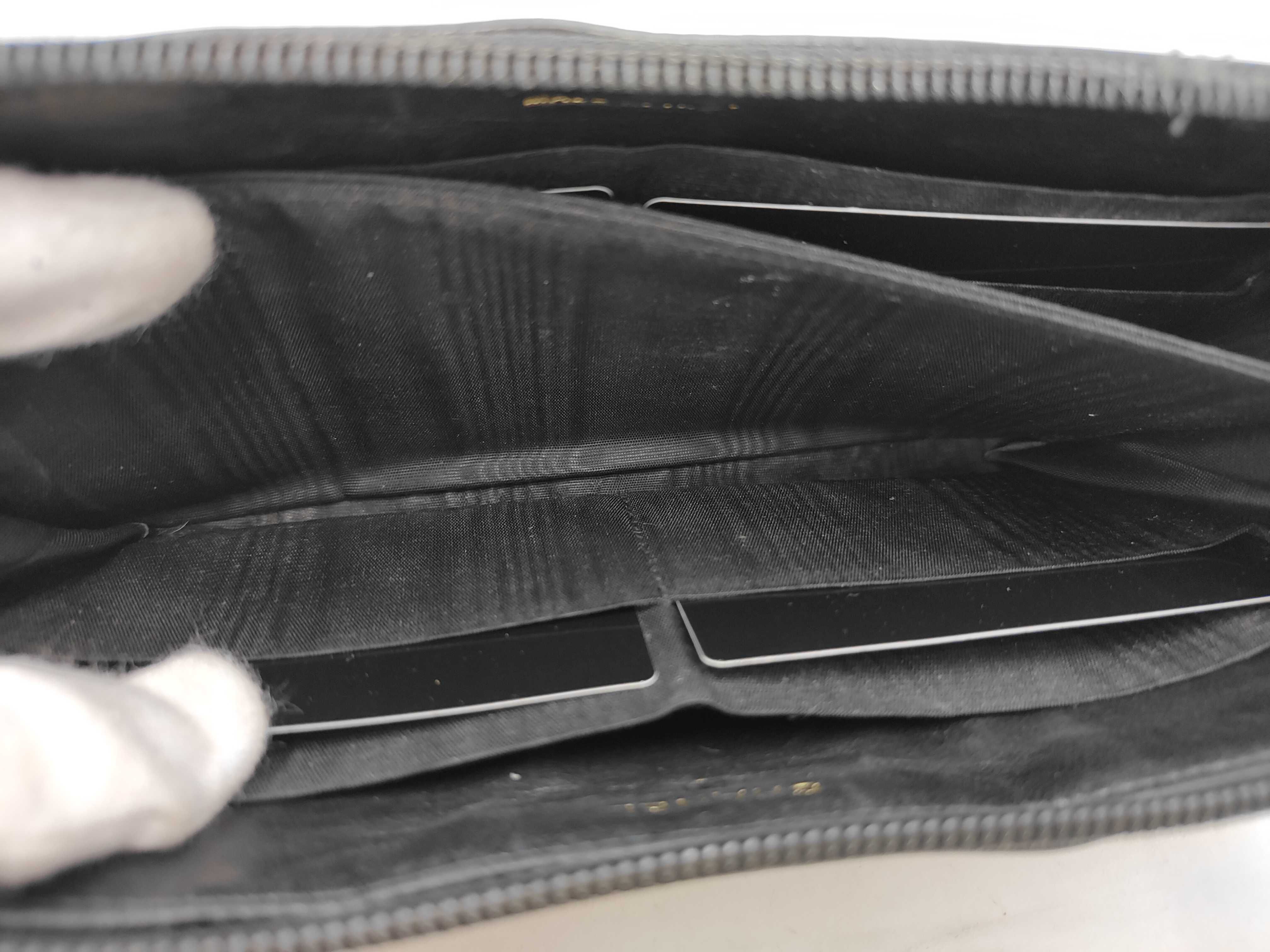 Caviar Skin Round Zip Long Wallet — view 13