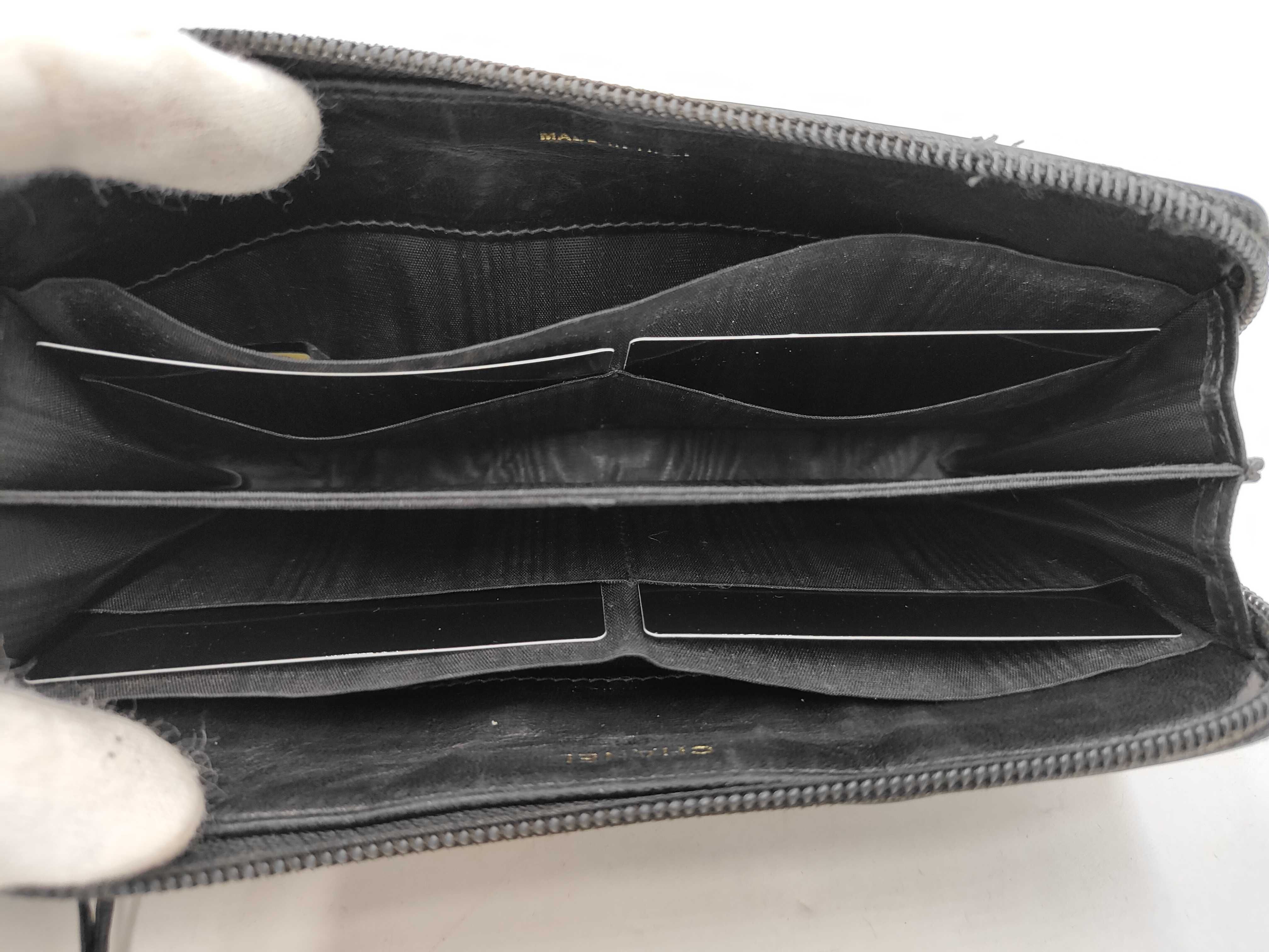 Caviar Skin Round Zip Long Wallet — view 10
