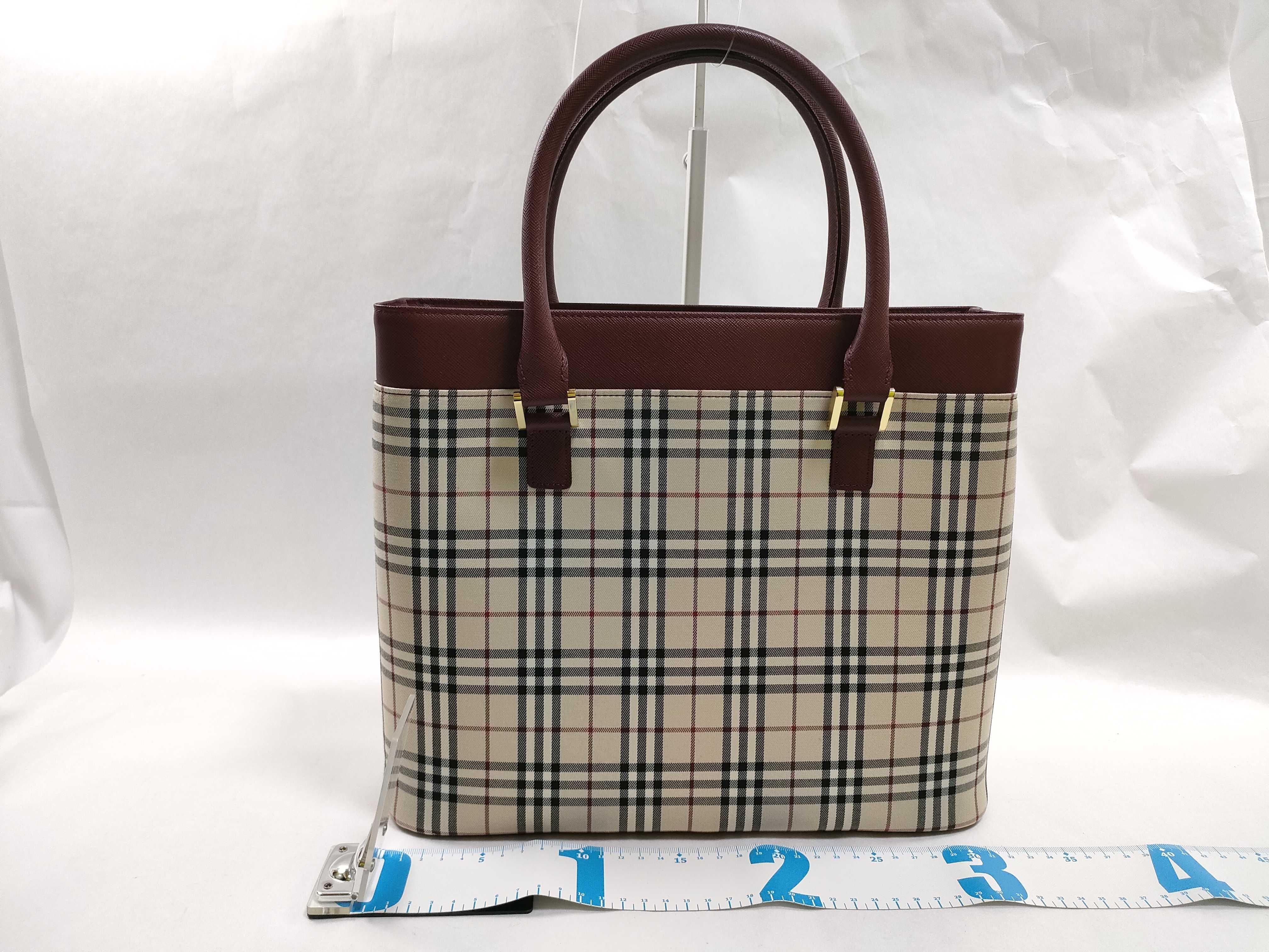 Nova Check Handbag — view 2