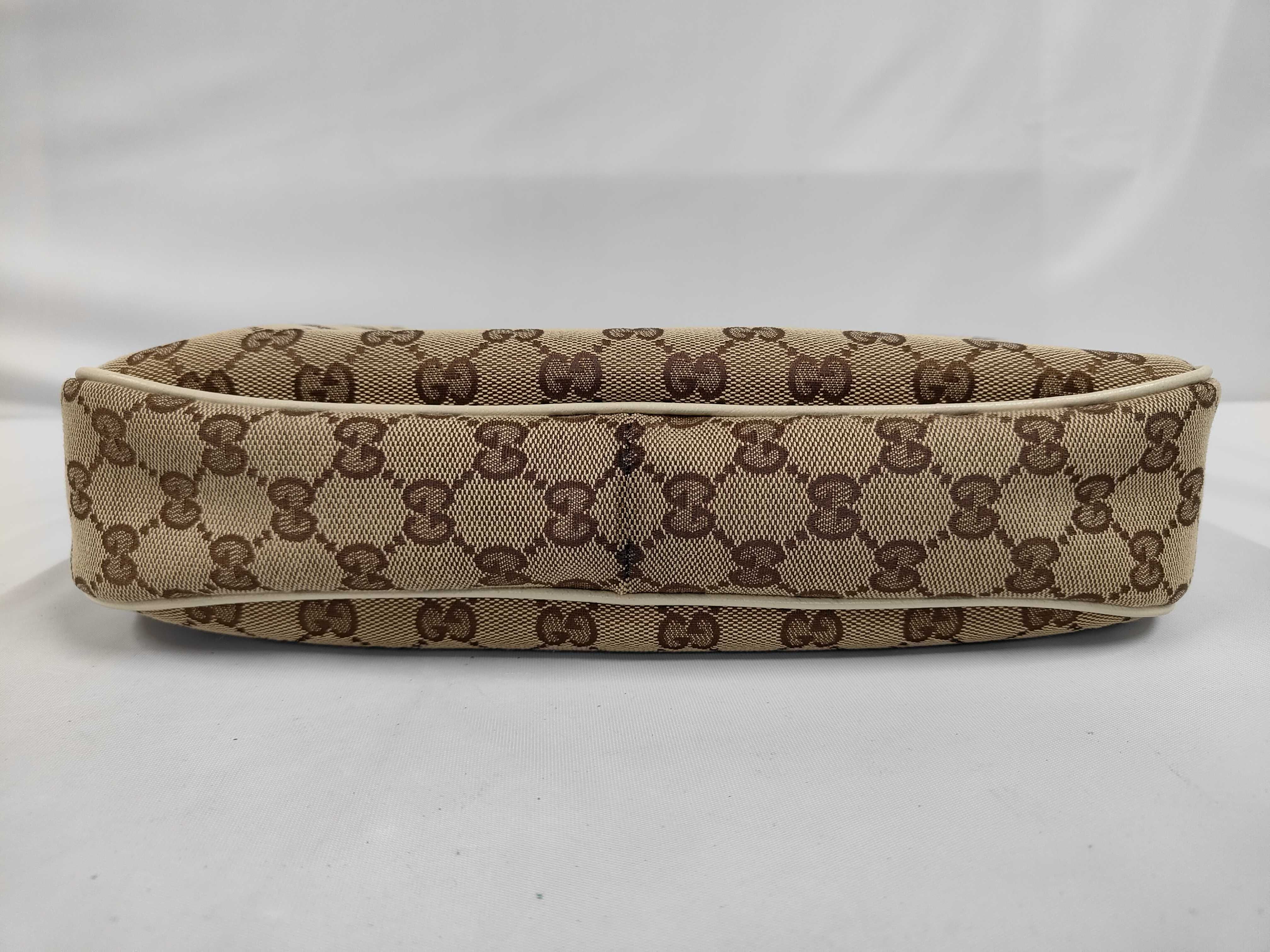 GG Canvas x Leather Shoulder Bag Brown 153010 Shoulder Bag — view 3