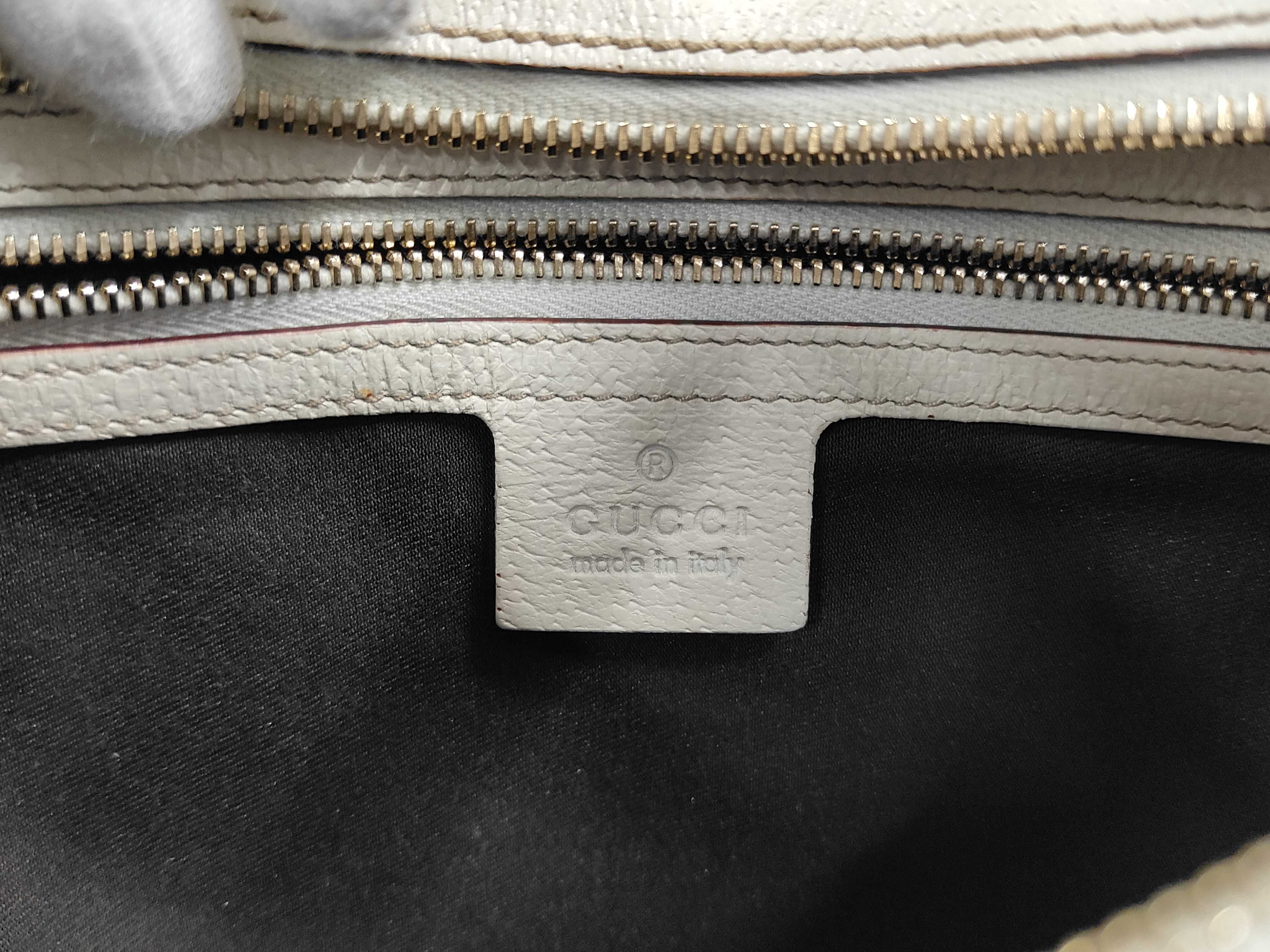 GG Canvas x Leather Shoulder Bag Brown 153010 Shoulder Bag — view 9