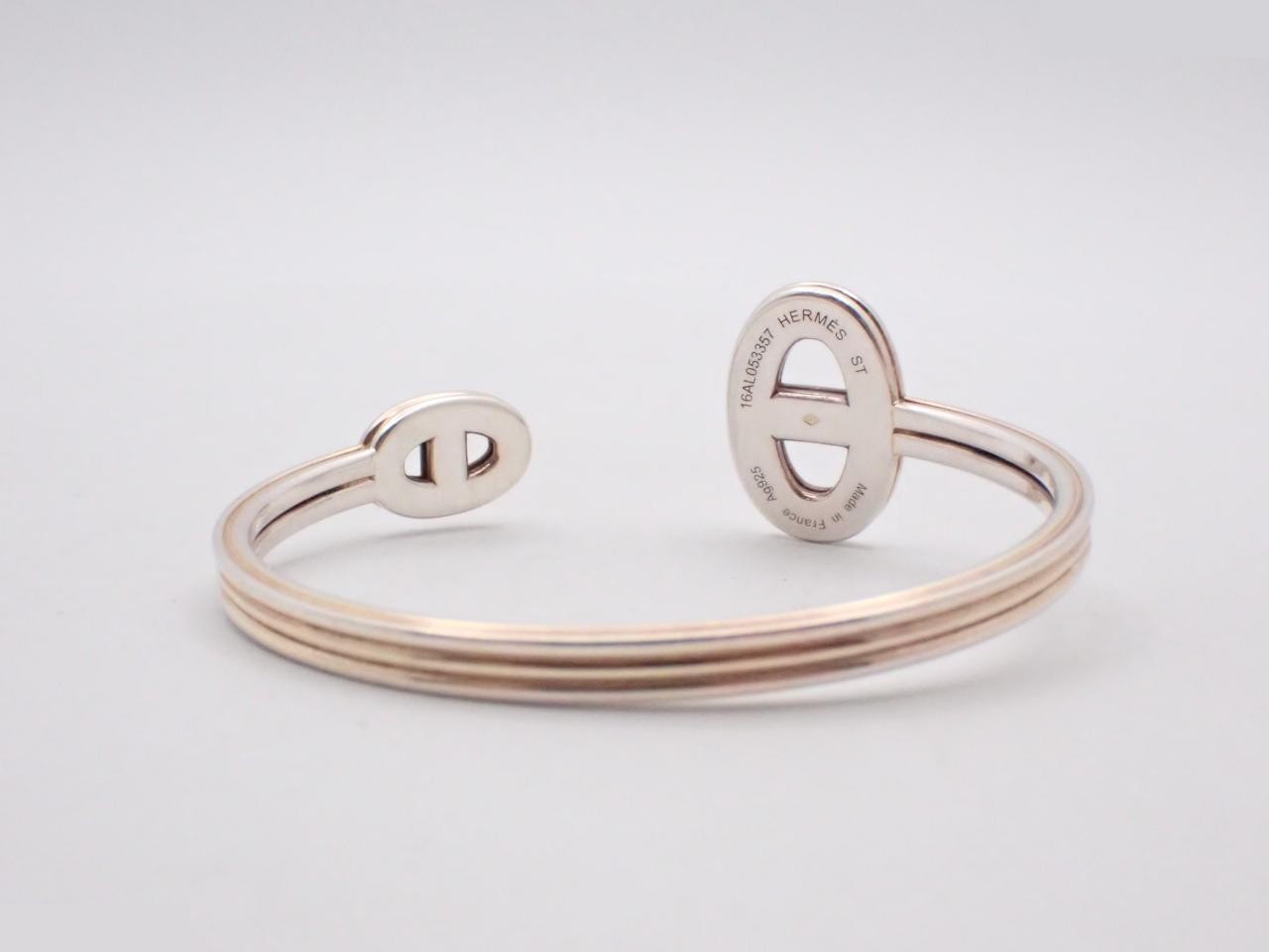 Chaine d'Ancre 24 Bangle, 925 sterling silver, 19.3g, wrist circumference approx. 16.5cm — view 2