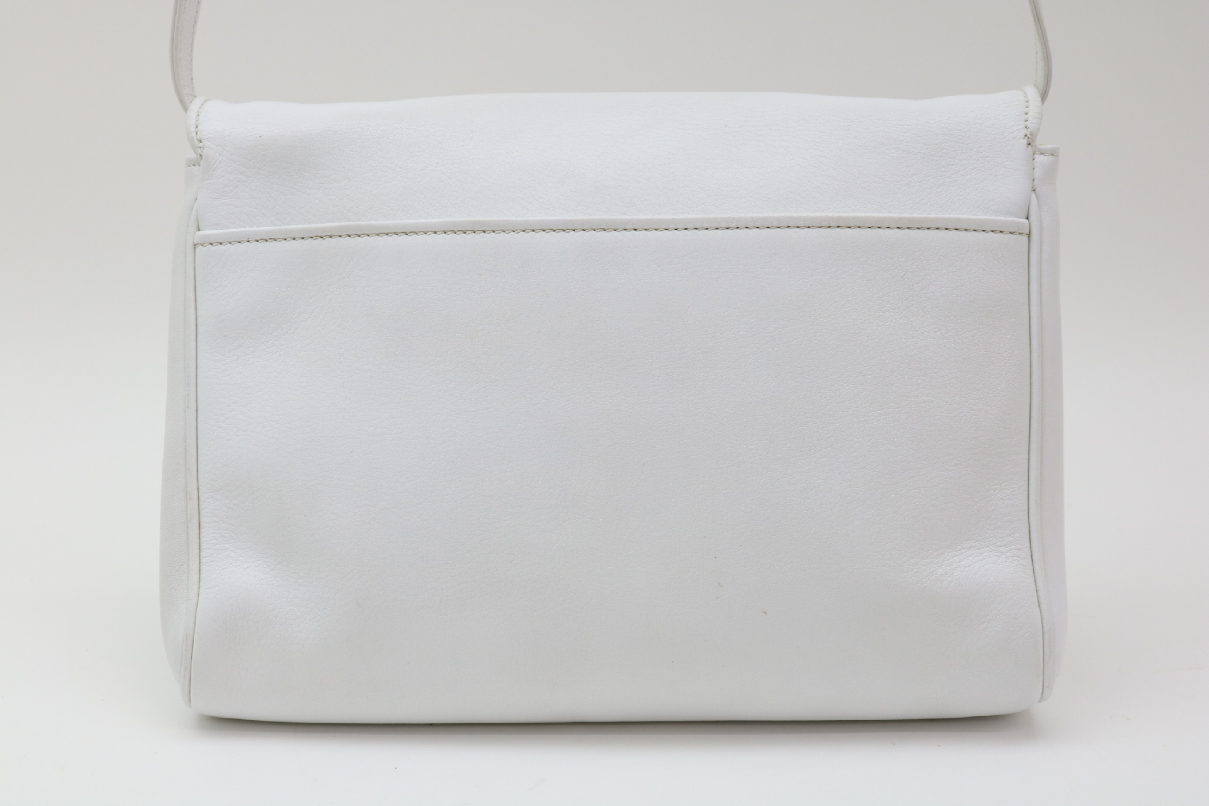 Triomphe Leather Shoulder Bag — view 2