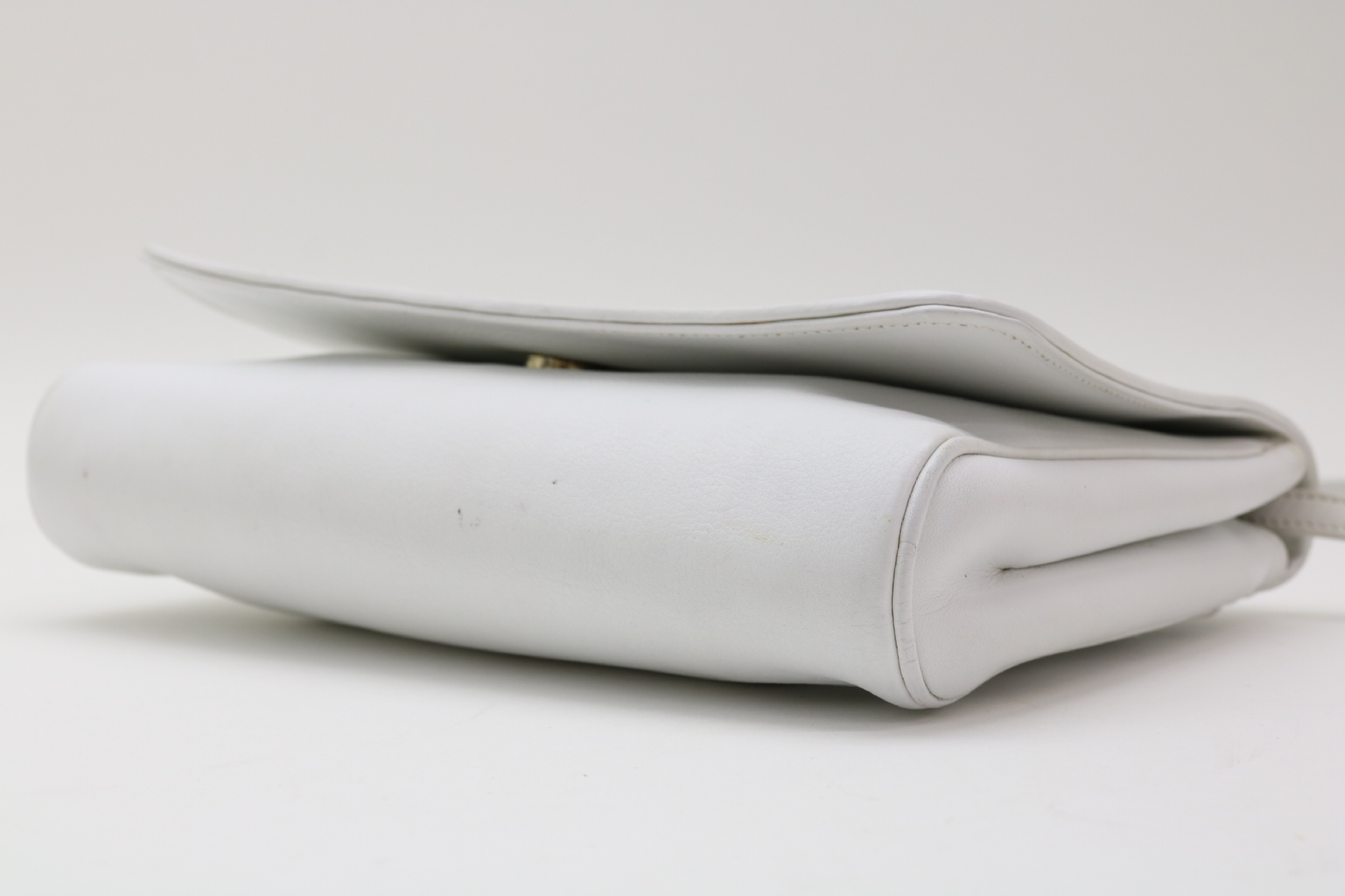 Triomphe Leather Shoulder Bag — view 5