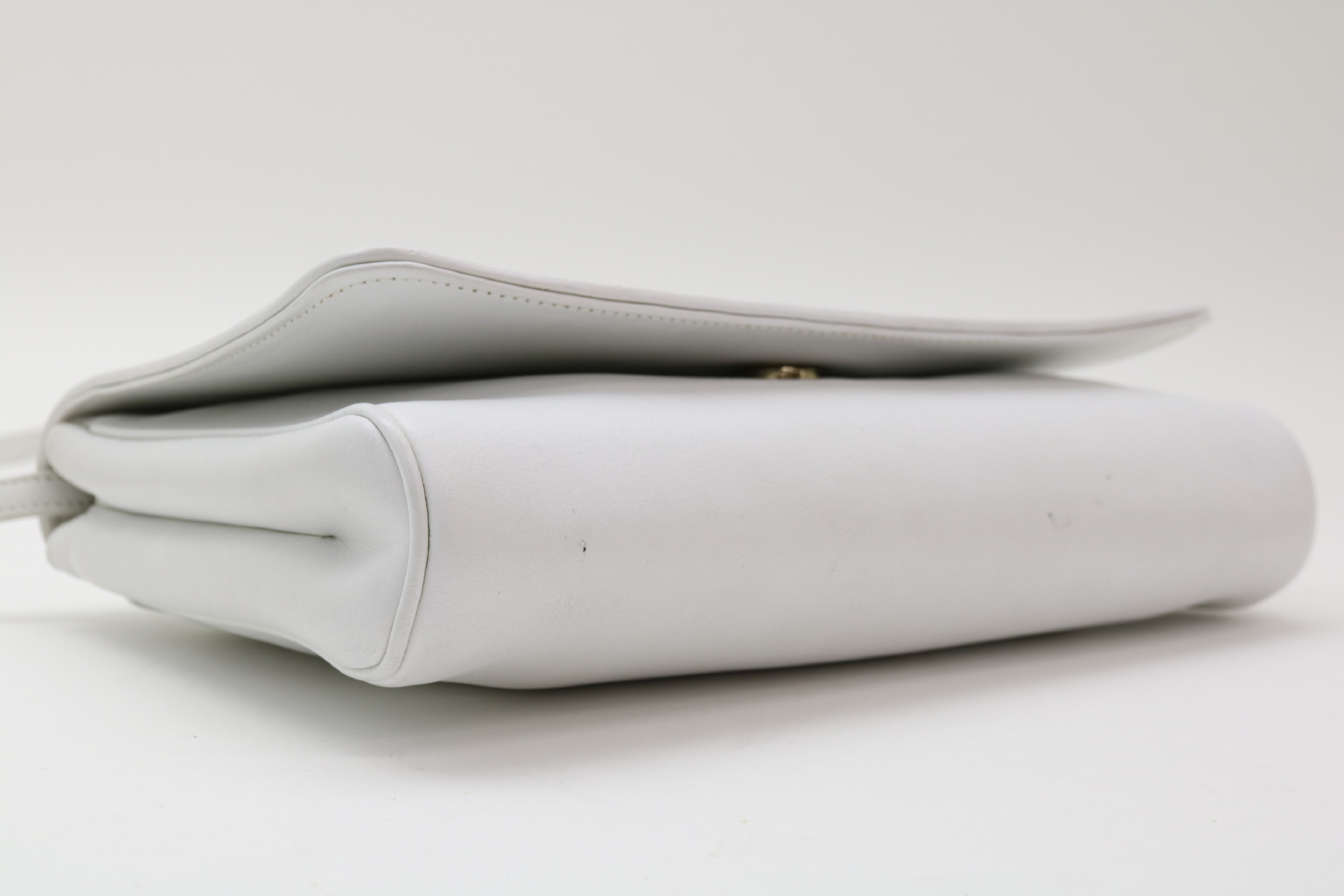 Triomphe Leather Shoulder Bag — view 6