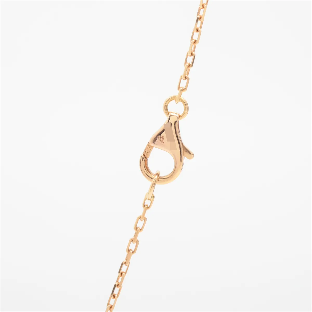 Logo Double C Pink Sapphire Necklace 750 (PG) 4.3g SE3611 — view 3