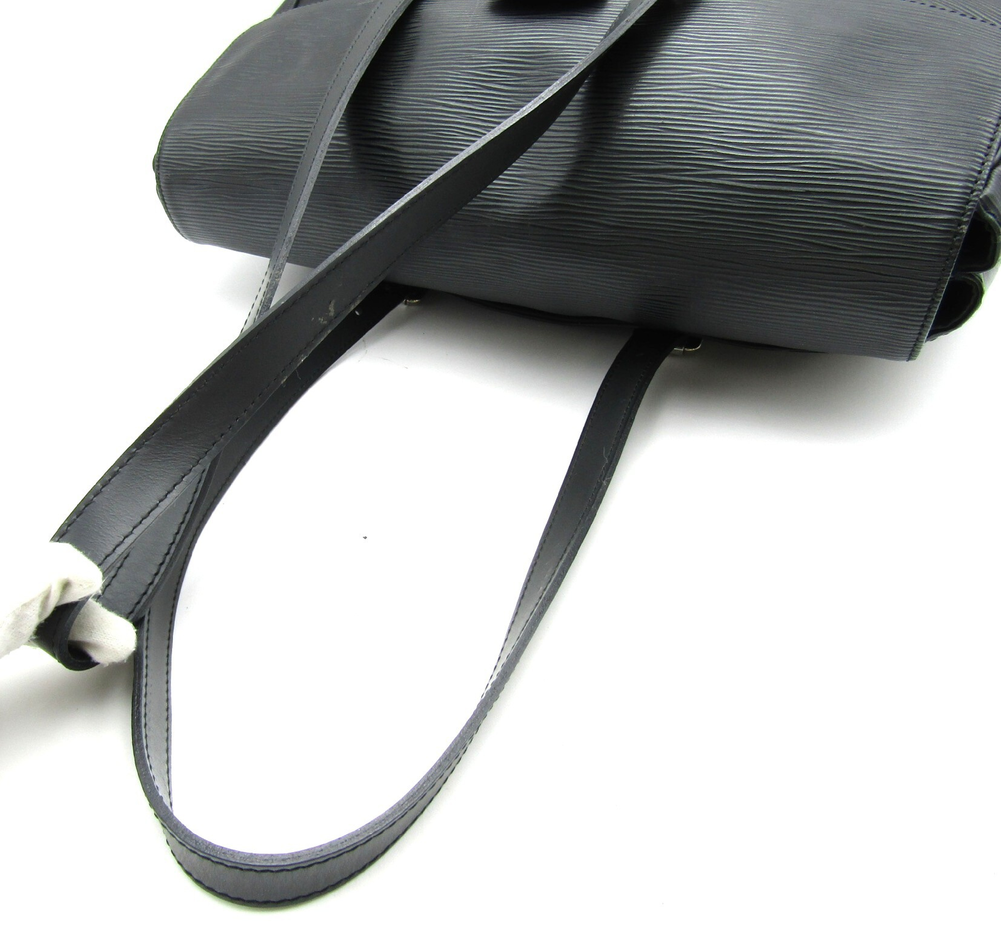 LV Epi Segur MM M58862 Noir Silver Hardware Handbag — view 4