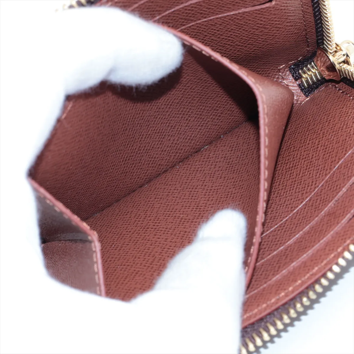 Monogram Portefeuille Noir Compact M83476 Armagnac Compact Wallet (RFID detected) — view 5