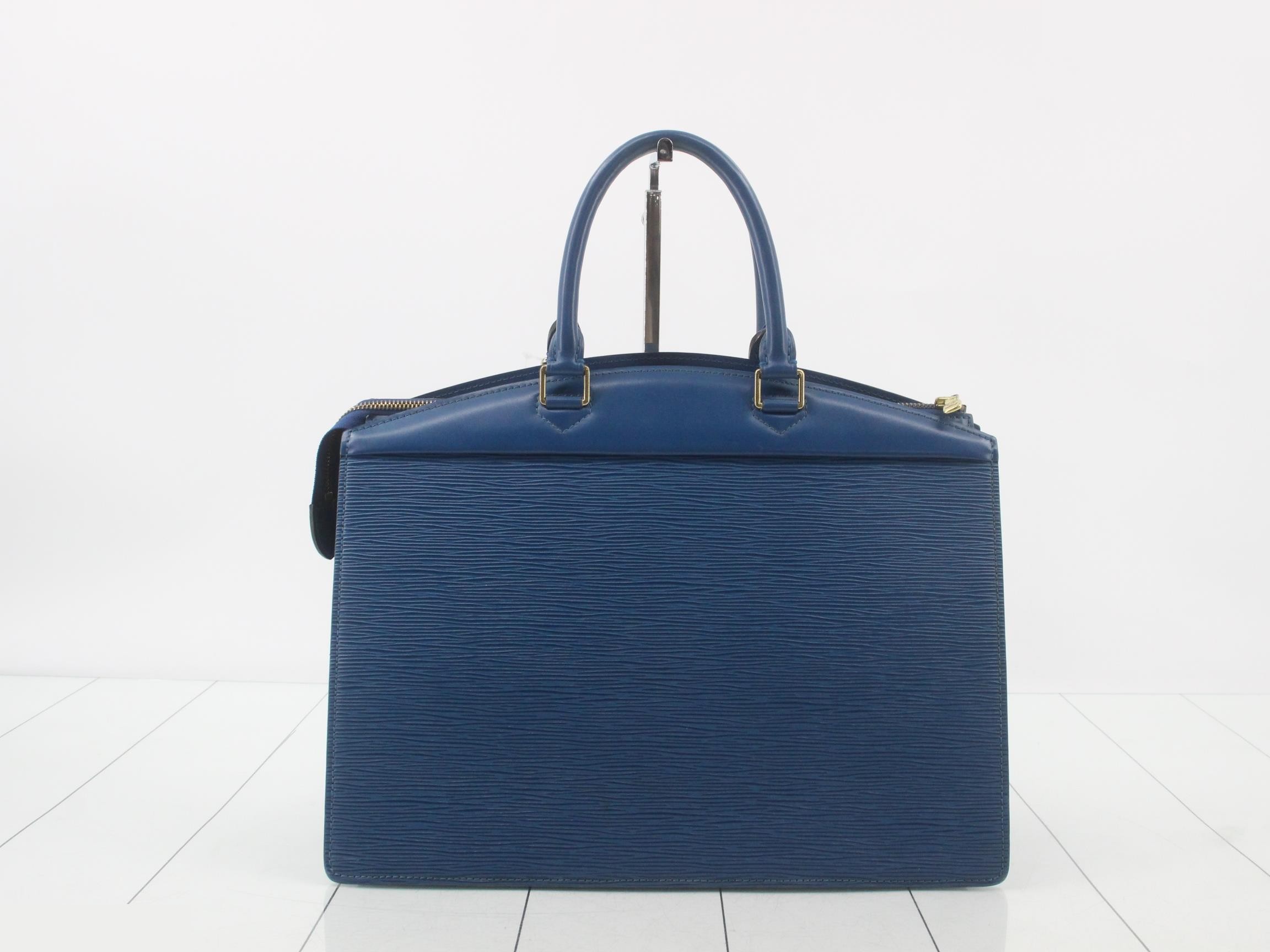 Epi Riviera Toledo Blue Business Bag — view 2