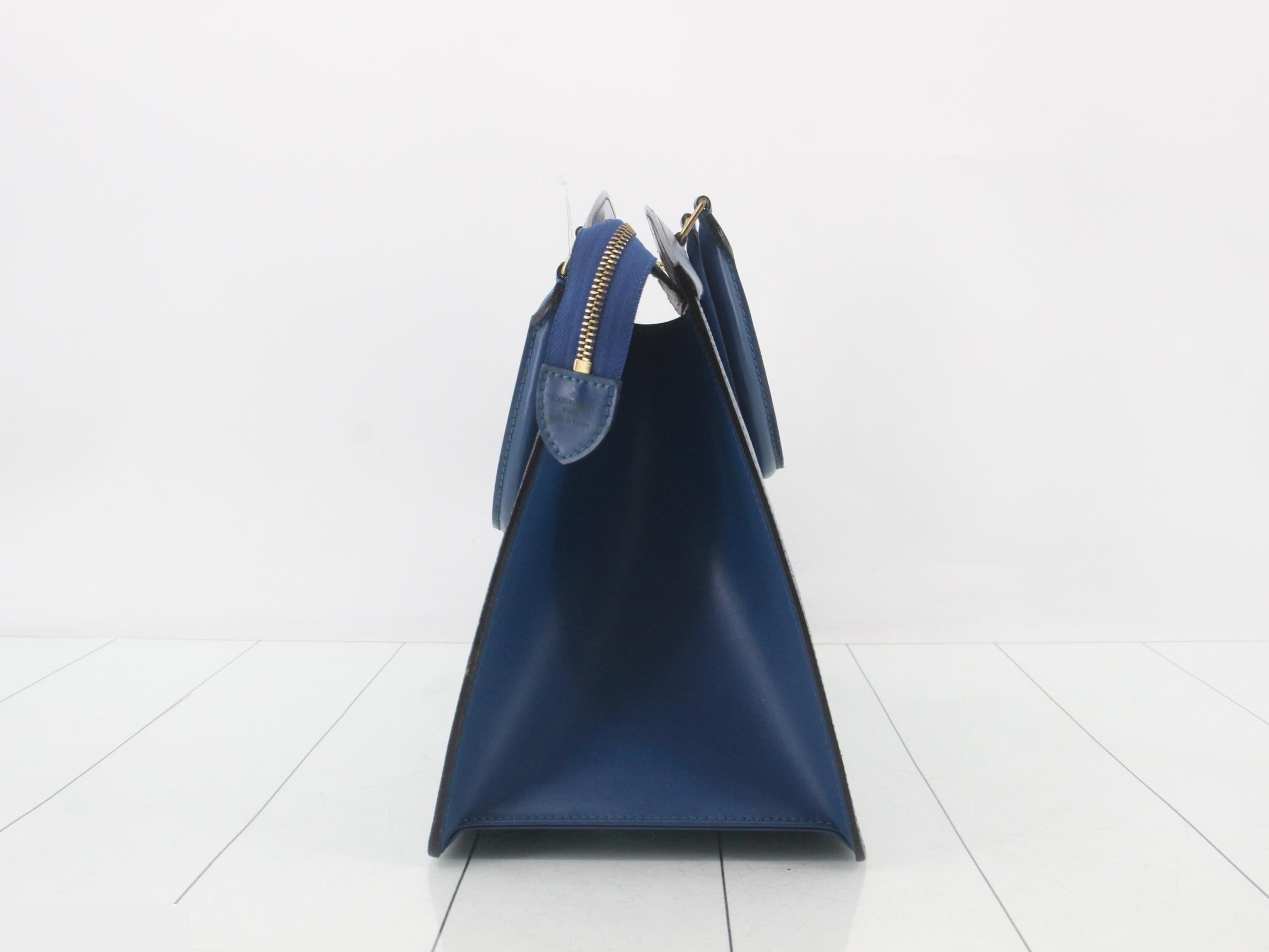 Epi Riviera Toledo Blue Business Bag — view 3