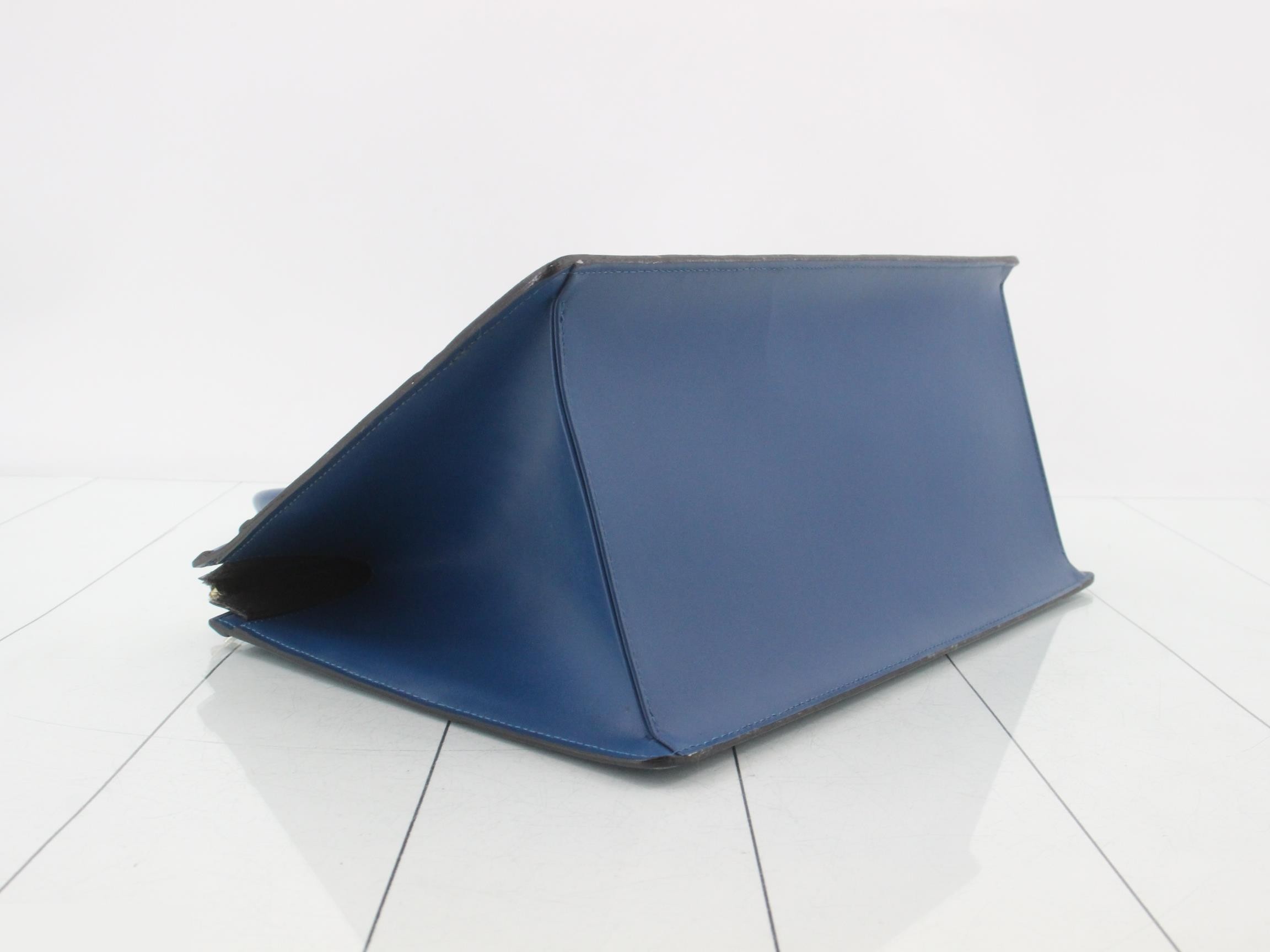 Epi Riviera Toledo Blue Business Bag — view 5