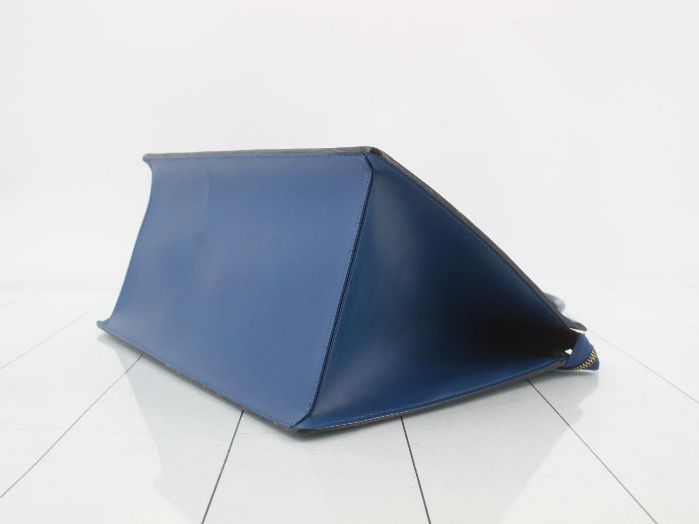 Epi Riviera Toledo Blue Business Bag — view 6
