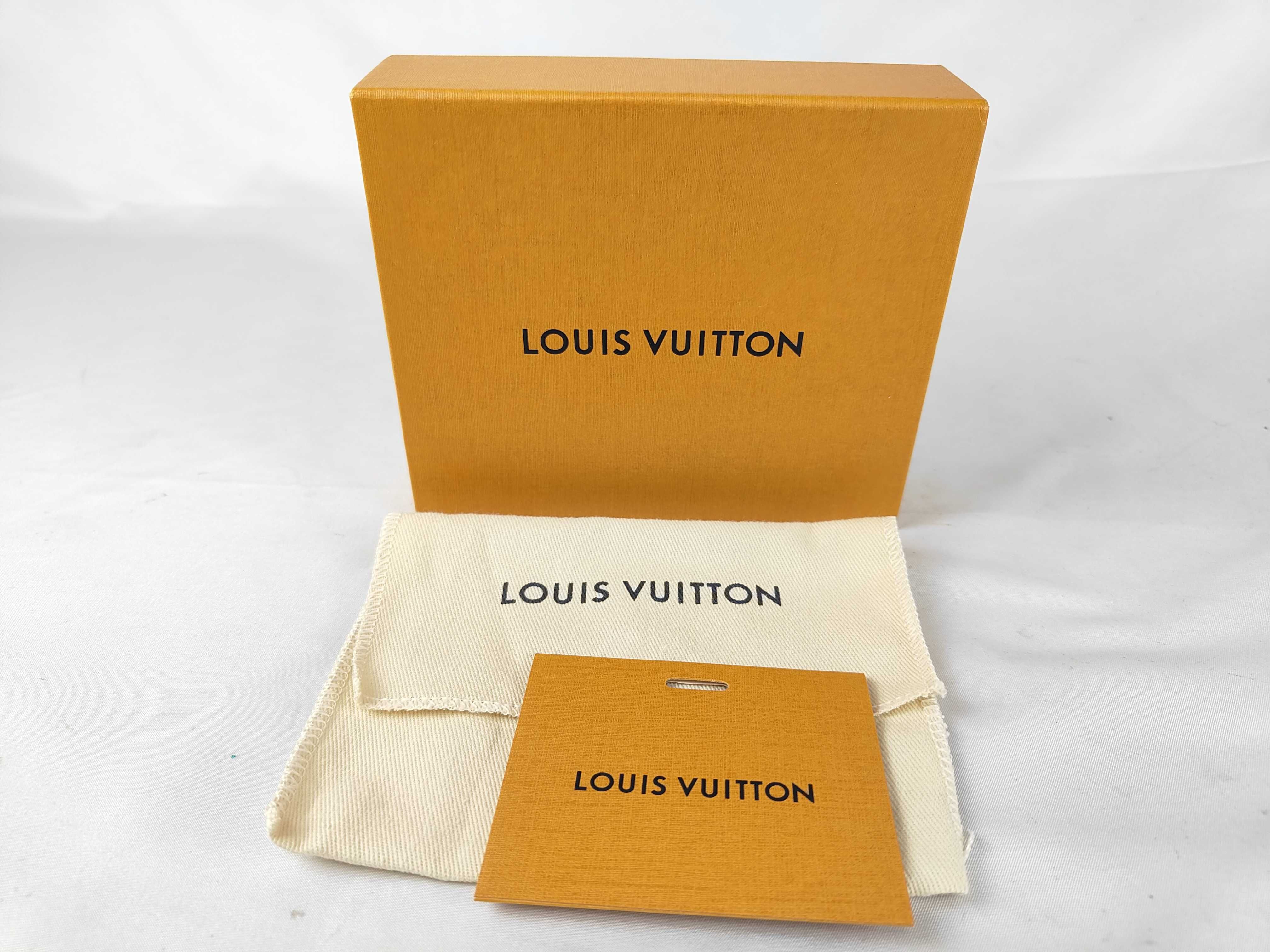 Monogram Louis Vuitton Monogram Portefeuille Noir M83612 Olympe Blue Coin Case — view 14